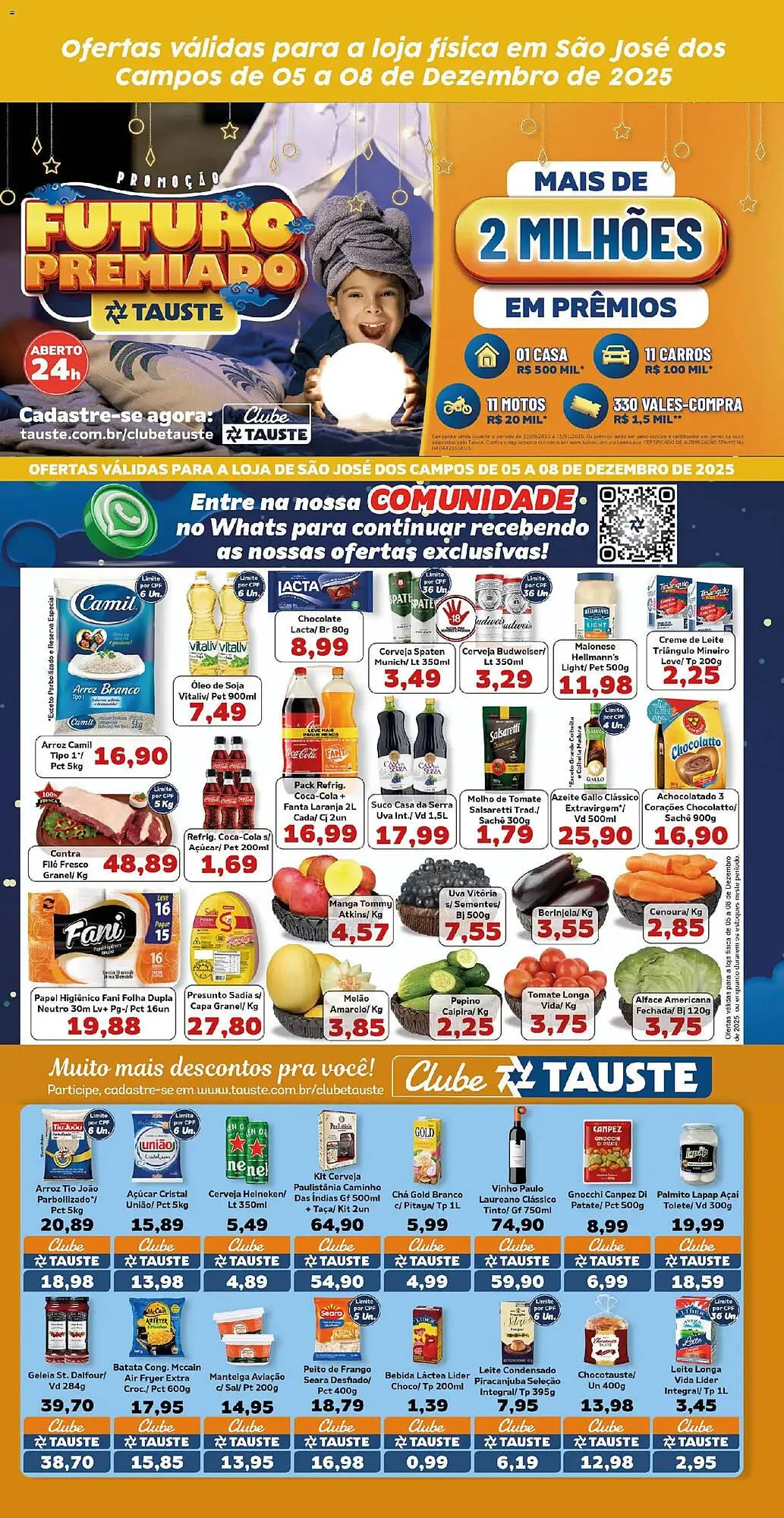 Encarte de Catálogo Supermercados Tauste 5 de dezembro até 8 de dezembro 2025 - Pagina 2