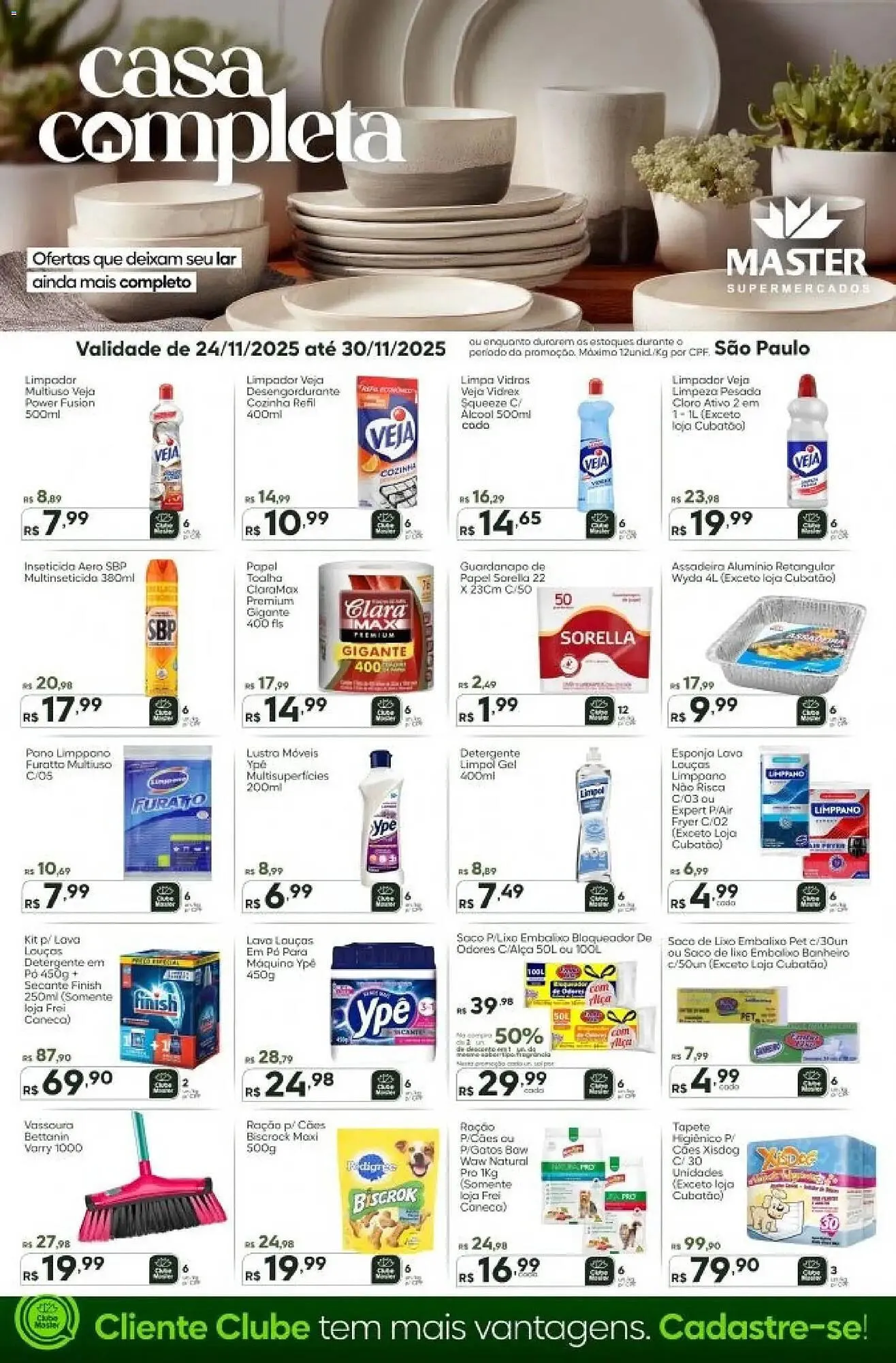 Folheto Master Supermercados - 1