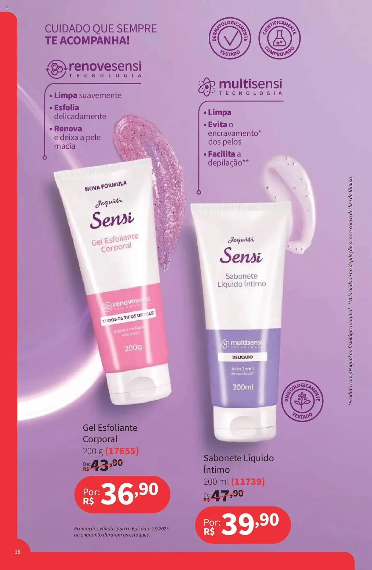 Encarte de Catálogo Jequiti 19 de setembro até 10 de outubro 2025 - Pagina 18