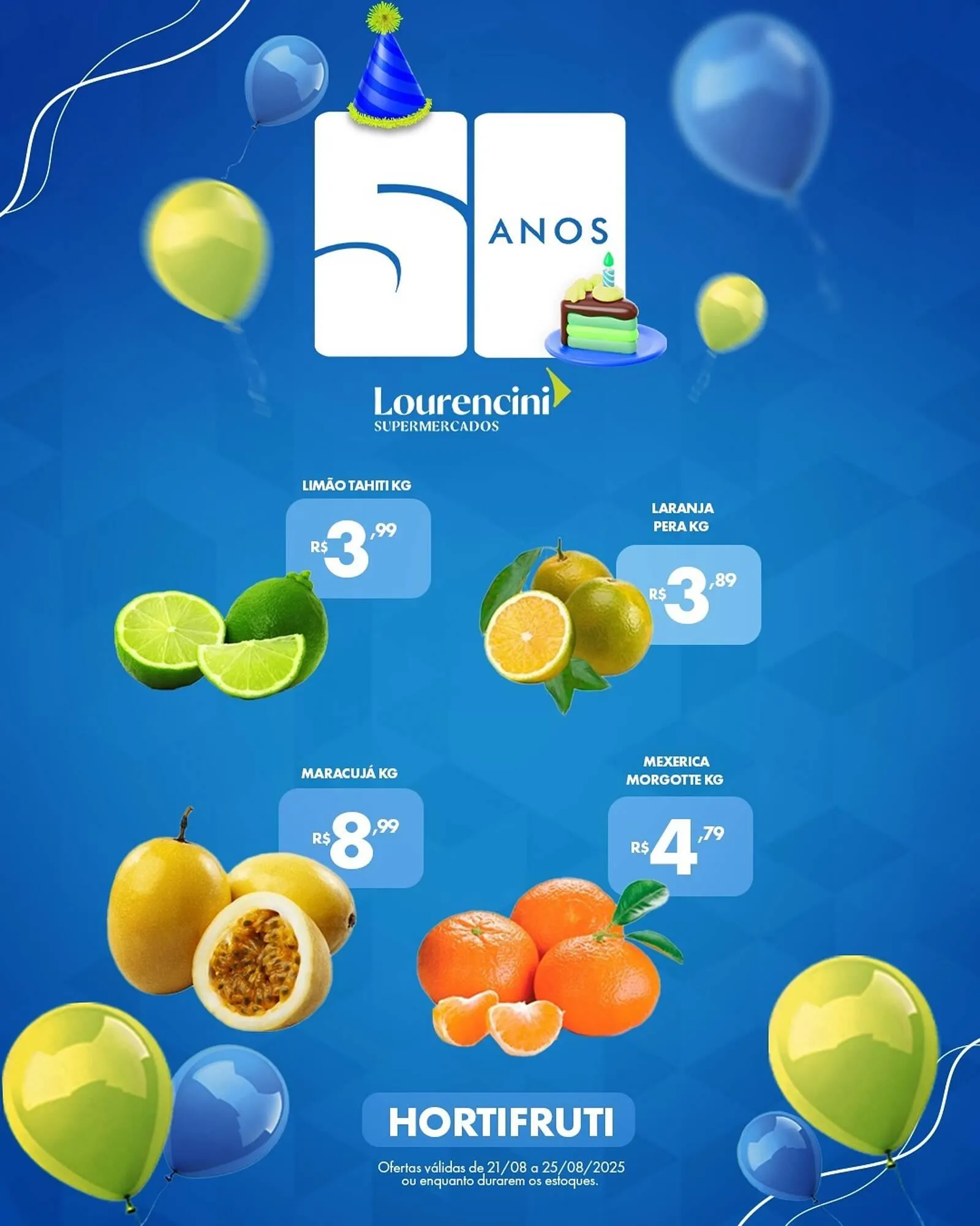 Encarte de Catálogo Lourencini Supermercados 22 de agosto até 25 de agosto 2025 - Pagina 4