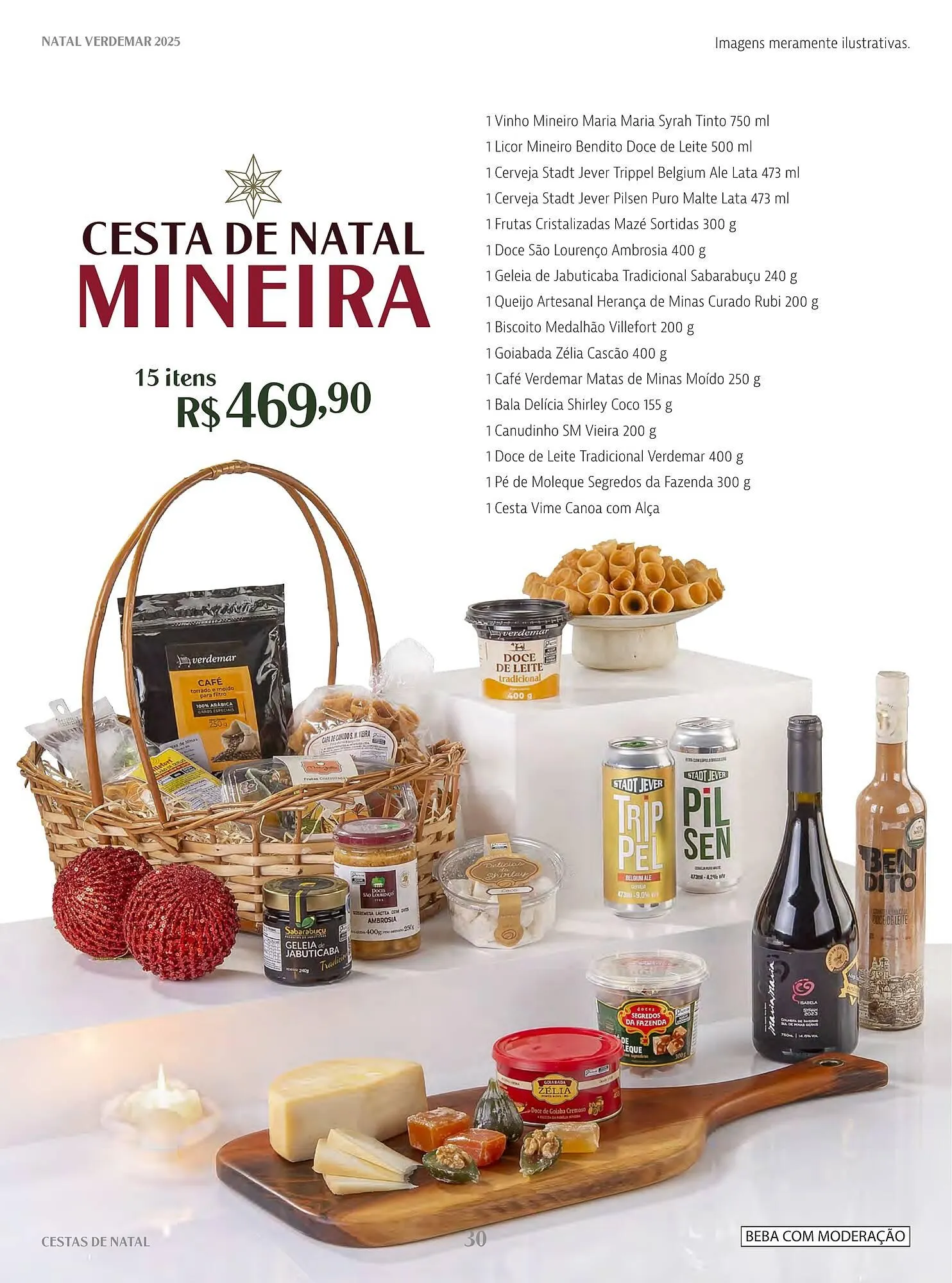 Encarte de Catálogo Verdemar Supermercado 1 de dezembro até 25 de dezembro 2025 - Pagina 30