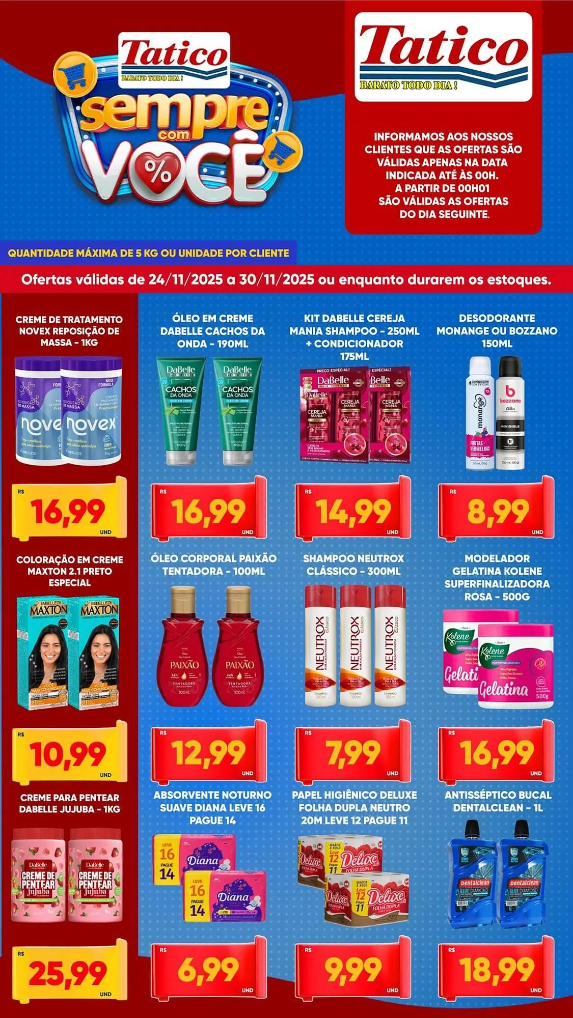 Encarte de Tabloide Tatico 24 de novembro até 30 de novembro 2025 - Pagina 6