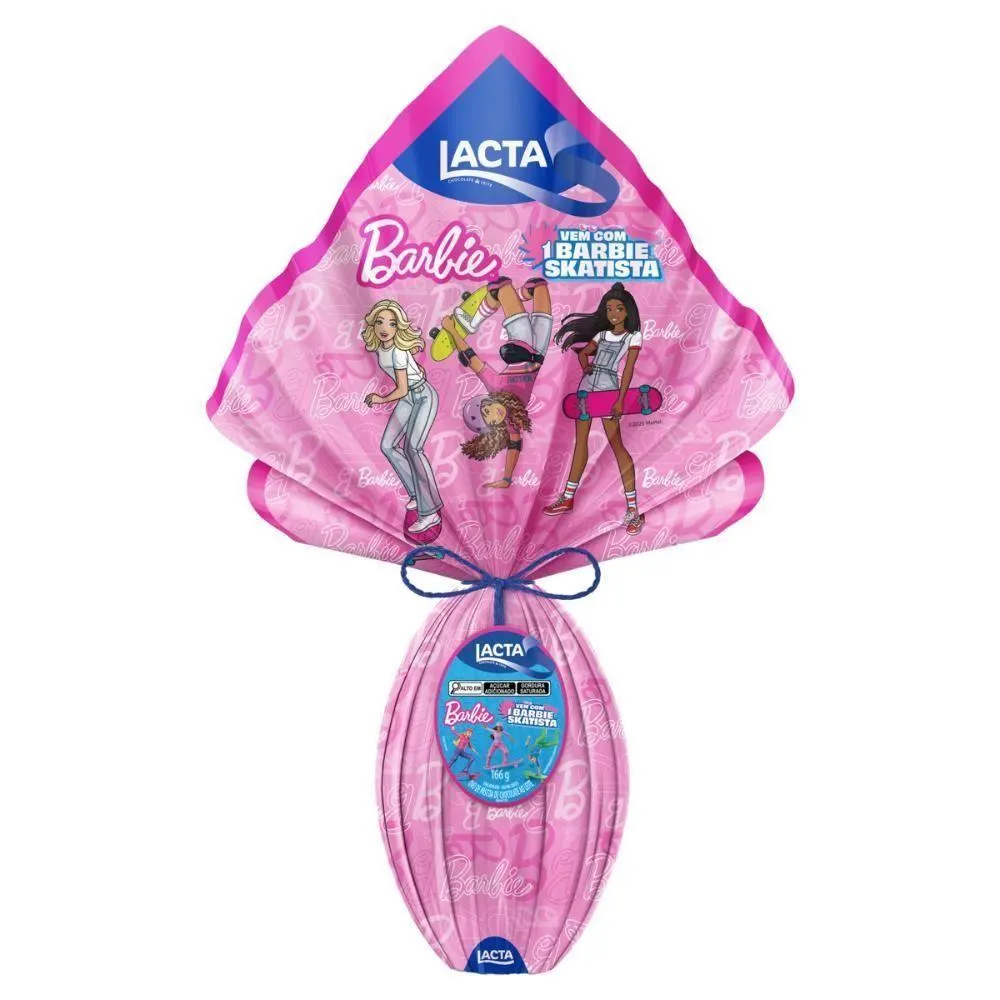Ovo De Páscoa Barbie Lacta - 166g