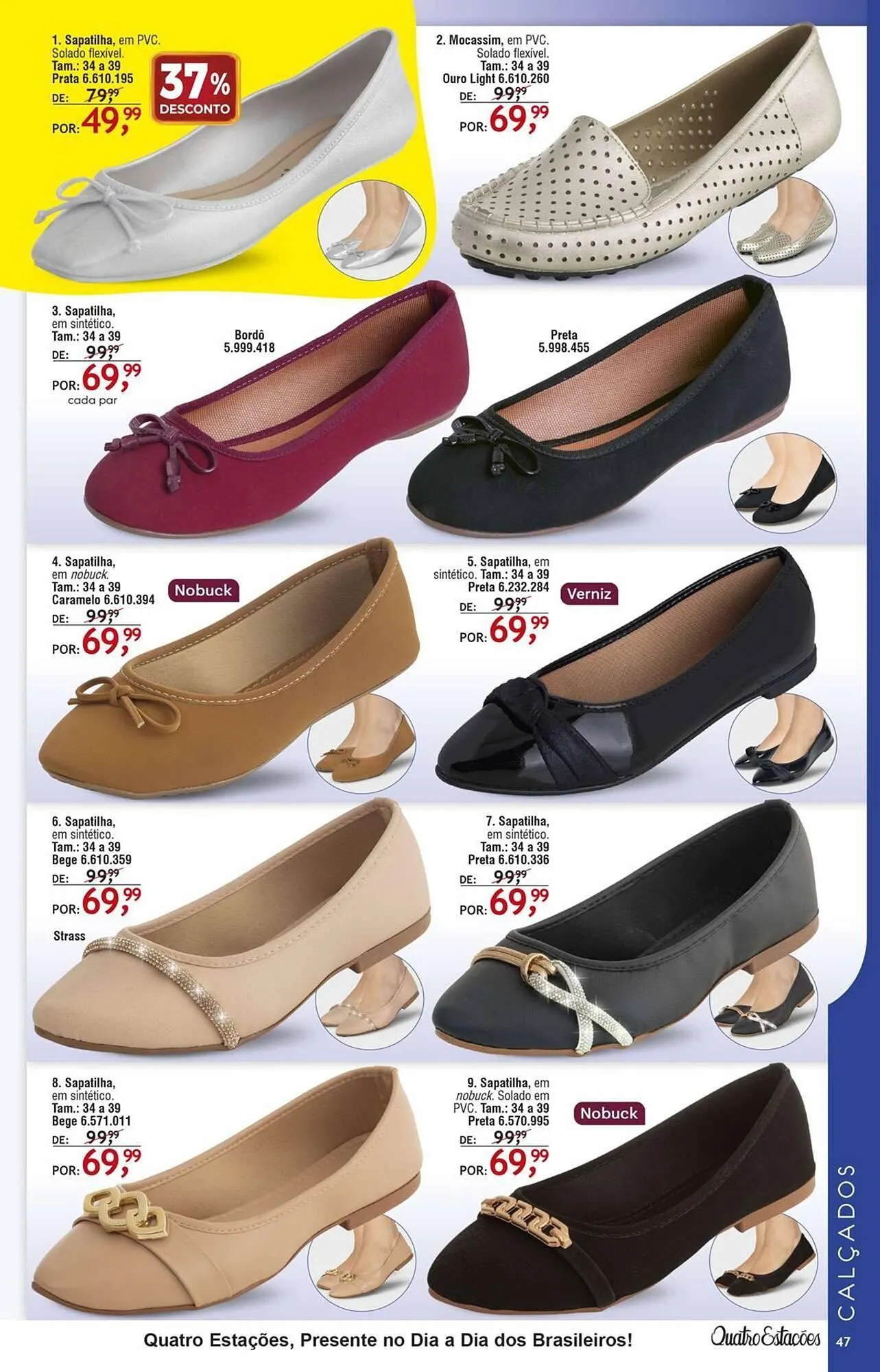 Encarte de Catálogo Quatro Estações 28 de abril até 30 de abril 2025 - Pagina 43