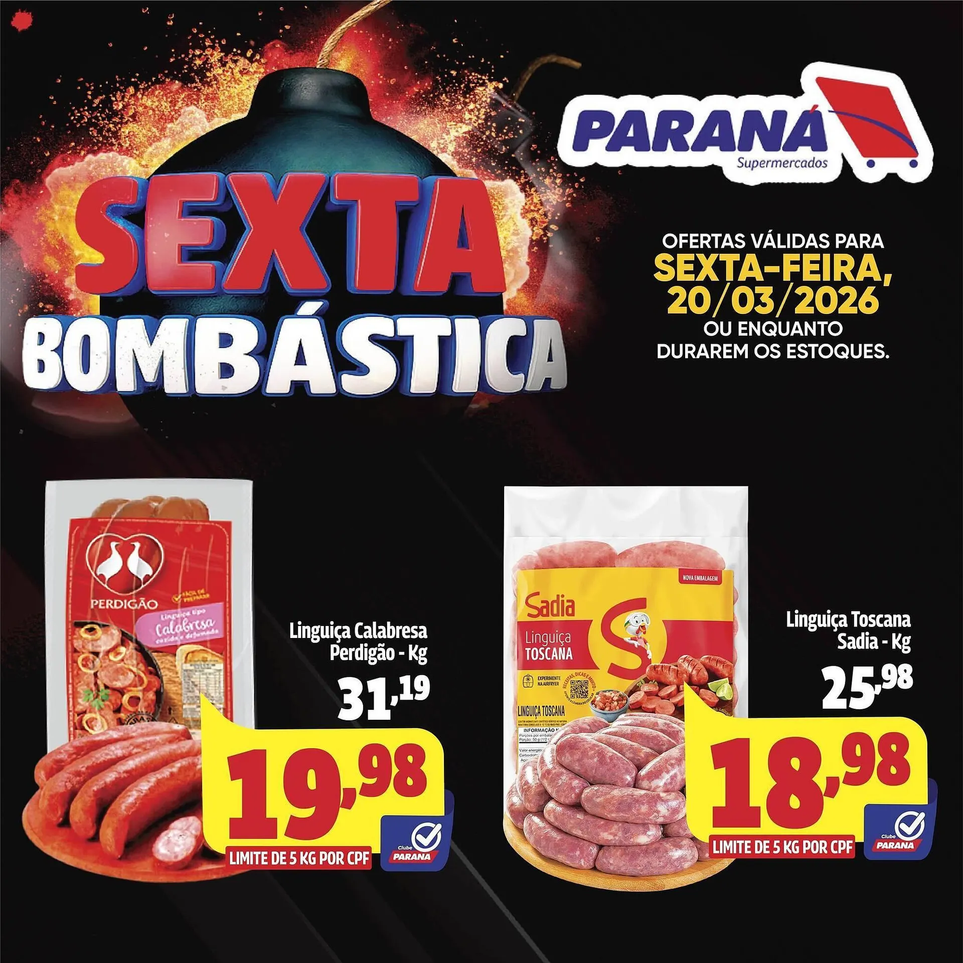 Encarte de Folheto Supermercado Paraná 20 de março até 20 de março 2026 - Pagina 2