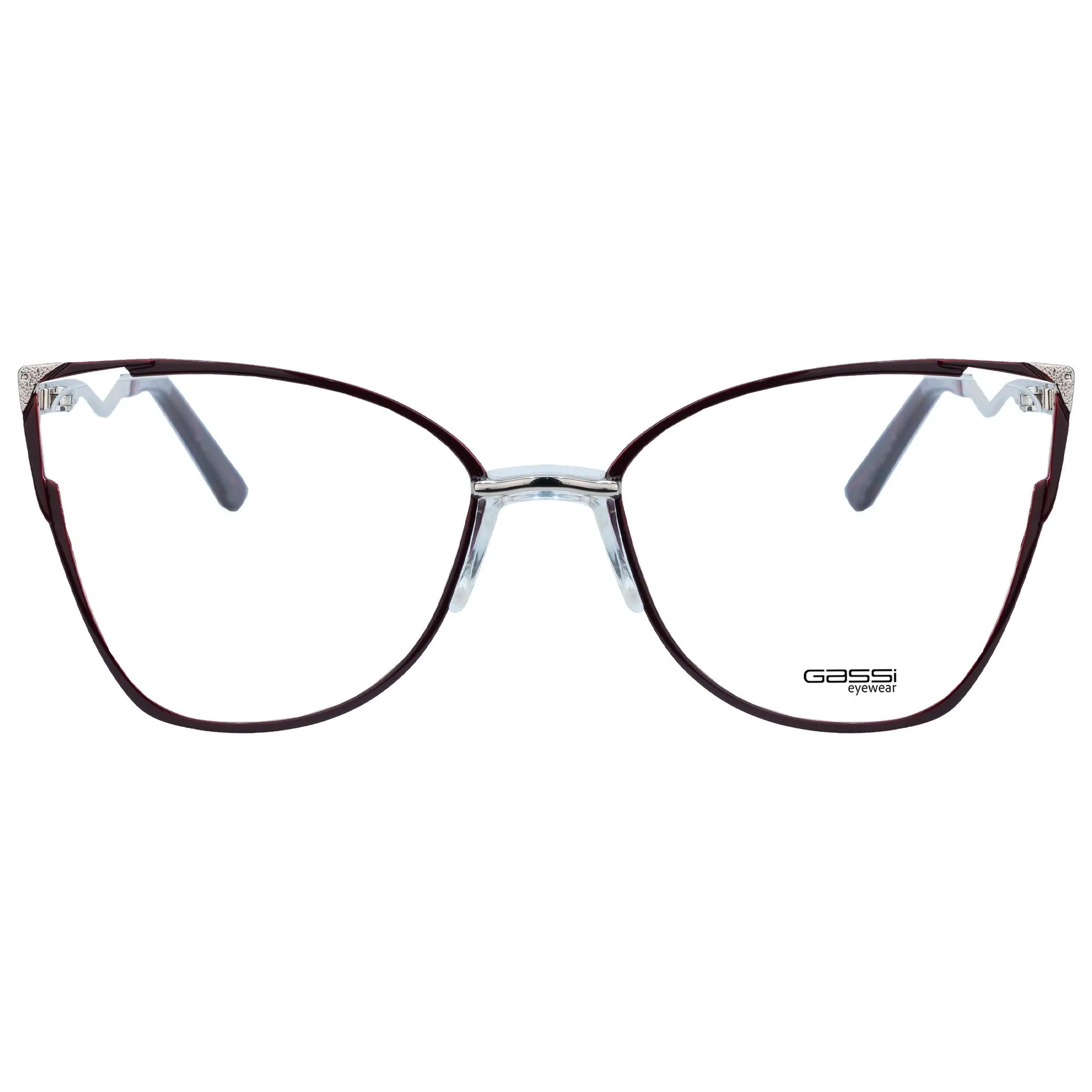 Óculos de grau Gassi Maitê - Vinho