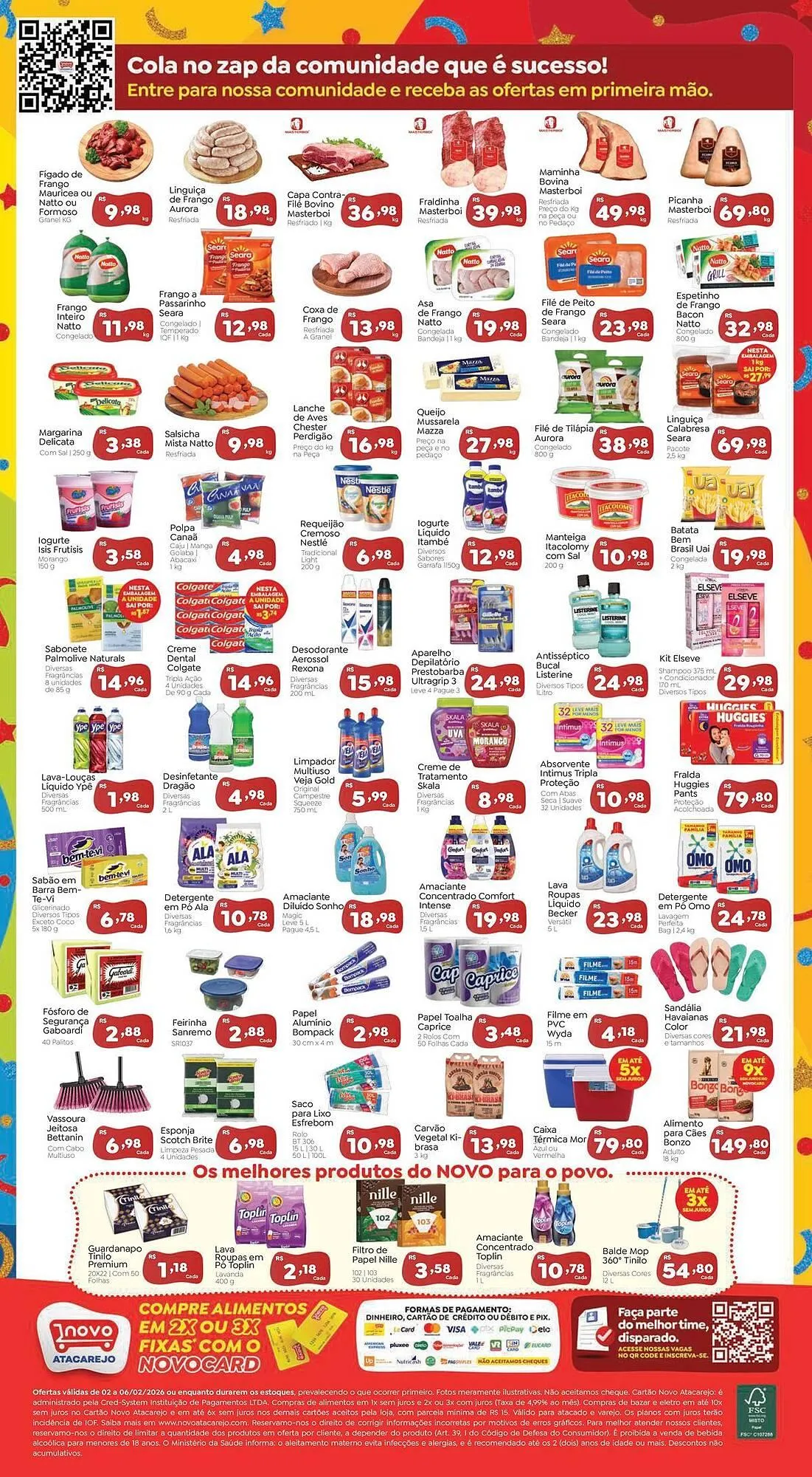 Encarte de Folheto Novo Atacarejo 2 de fevereiro até 6 de fevereiro 2026 - Pagina 2