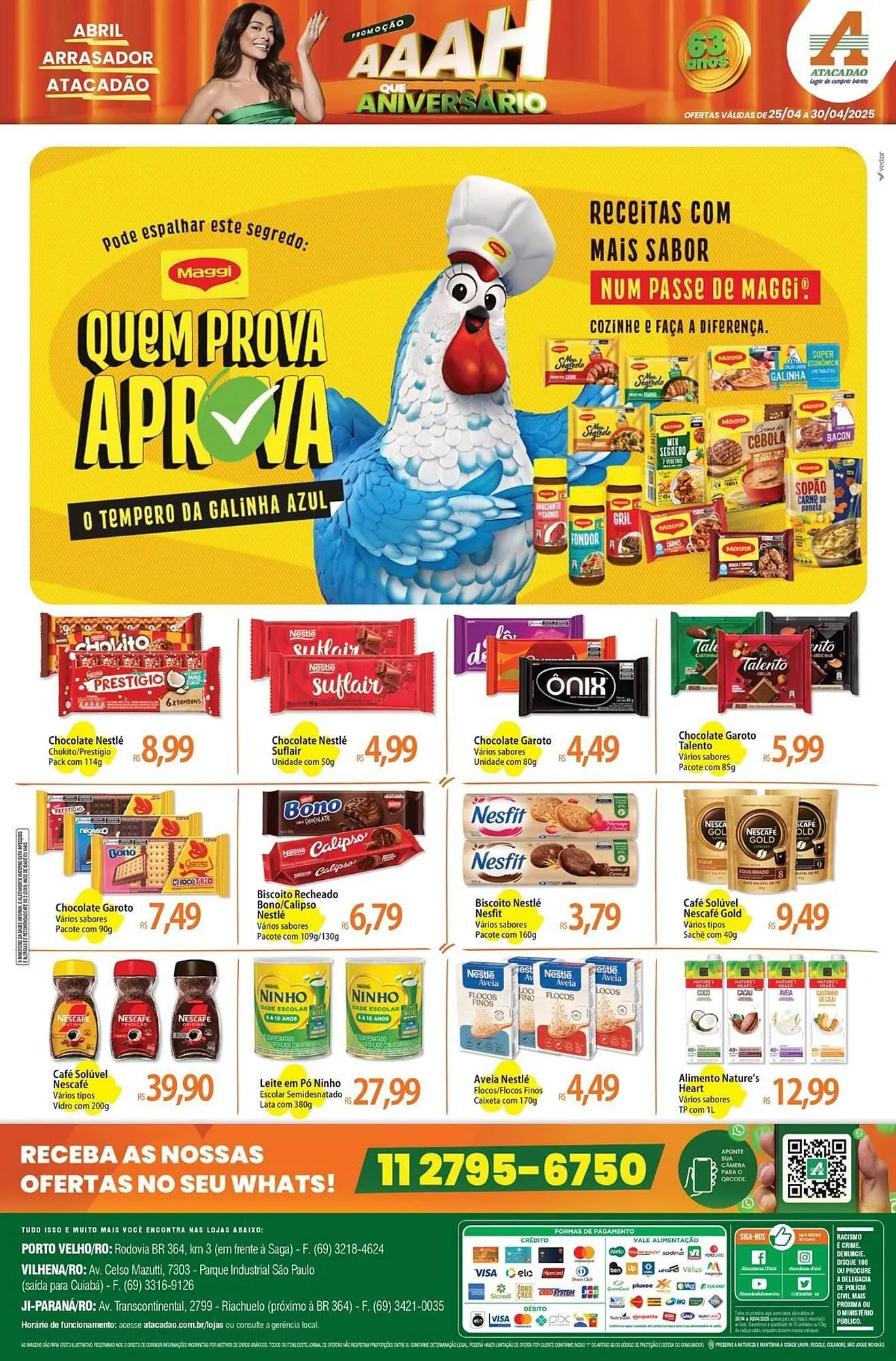 Encarte de Catálogo Atacadão 25 de abril até 30 de abril 2025 - Pagina 2