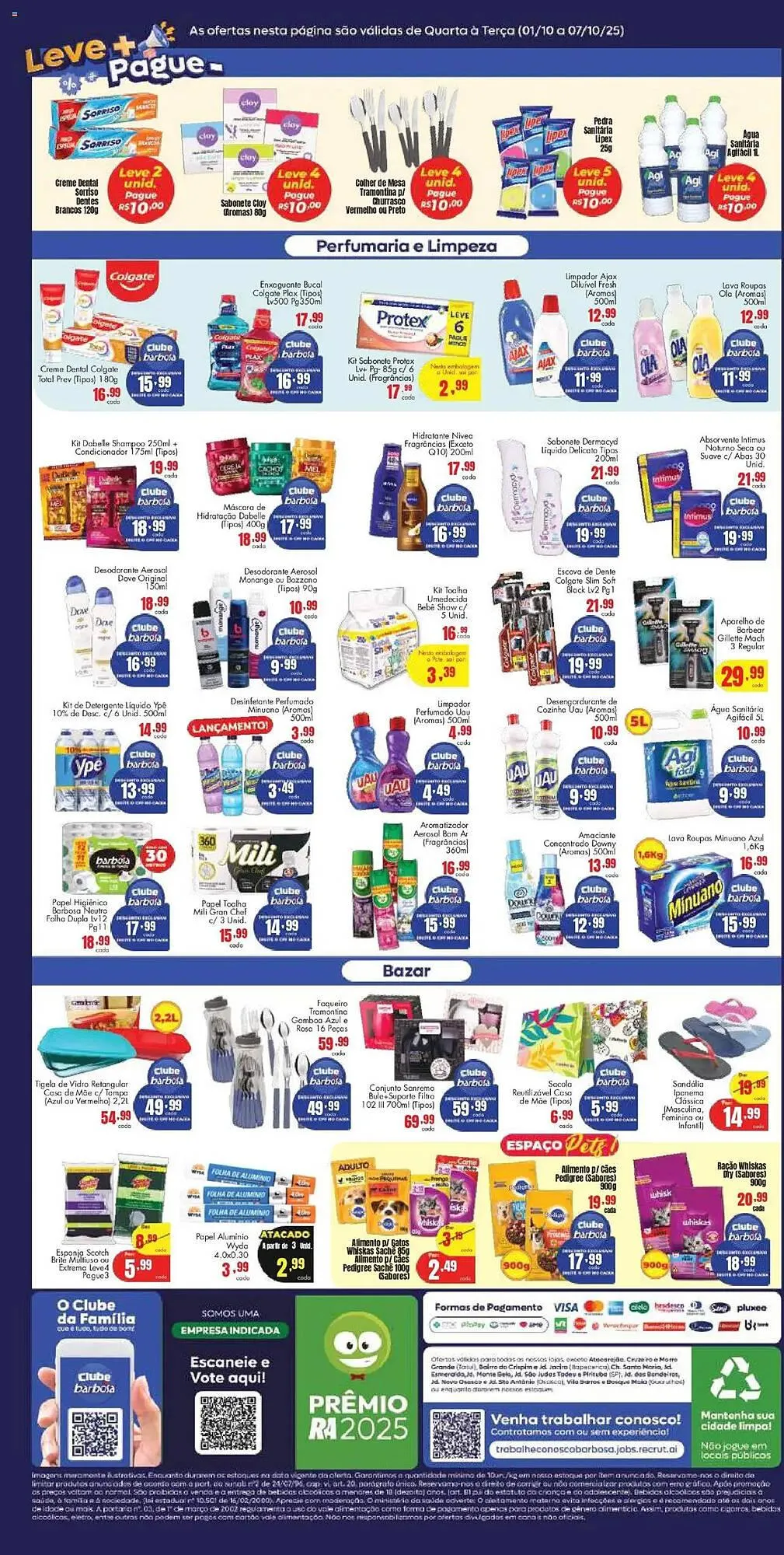 Encarte de Tabloide Barbosa Supermercados 1 de outubro até 7 de outubro 2025 - Pagina 4