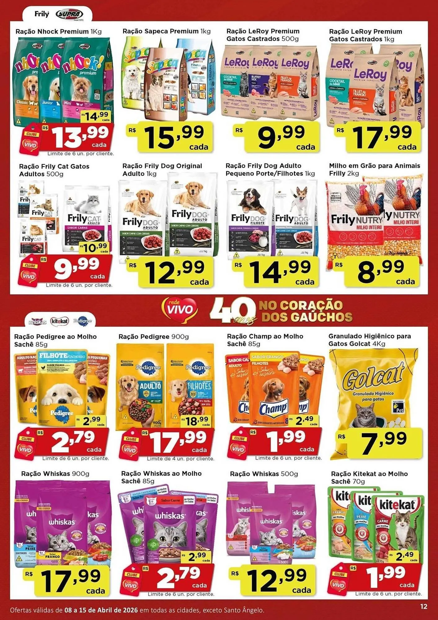 Encarte de Encarte Rede Vivo 8 de abril até 15 de abril 2026 - Pagina 12