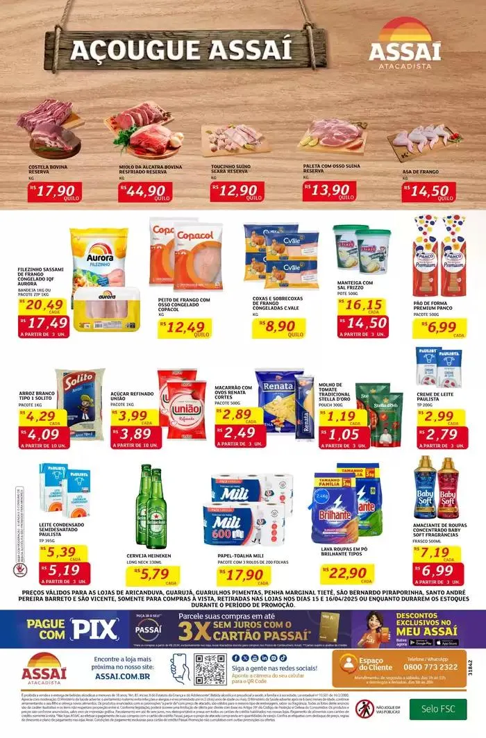 Encarte de Ofertas exclusivas 15 de abril até 16 de abril 2025 - Pagina 2