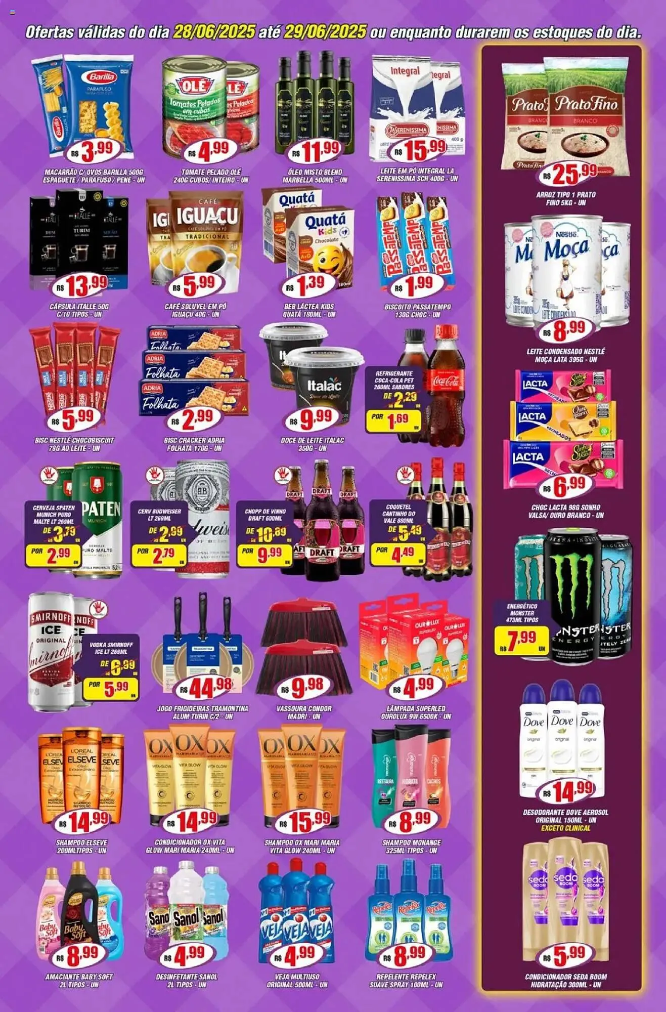 Encarte de Catálogo Violeta Supermercados 27 de junho até 30 de junho 2025 - Pagina 3
