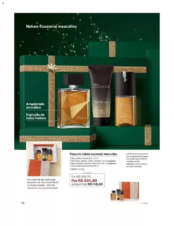 Encarte de Natal Natura 3 de outubro até 31 de outubro 2024 - Pagina 161