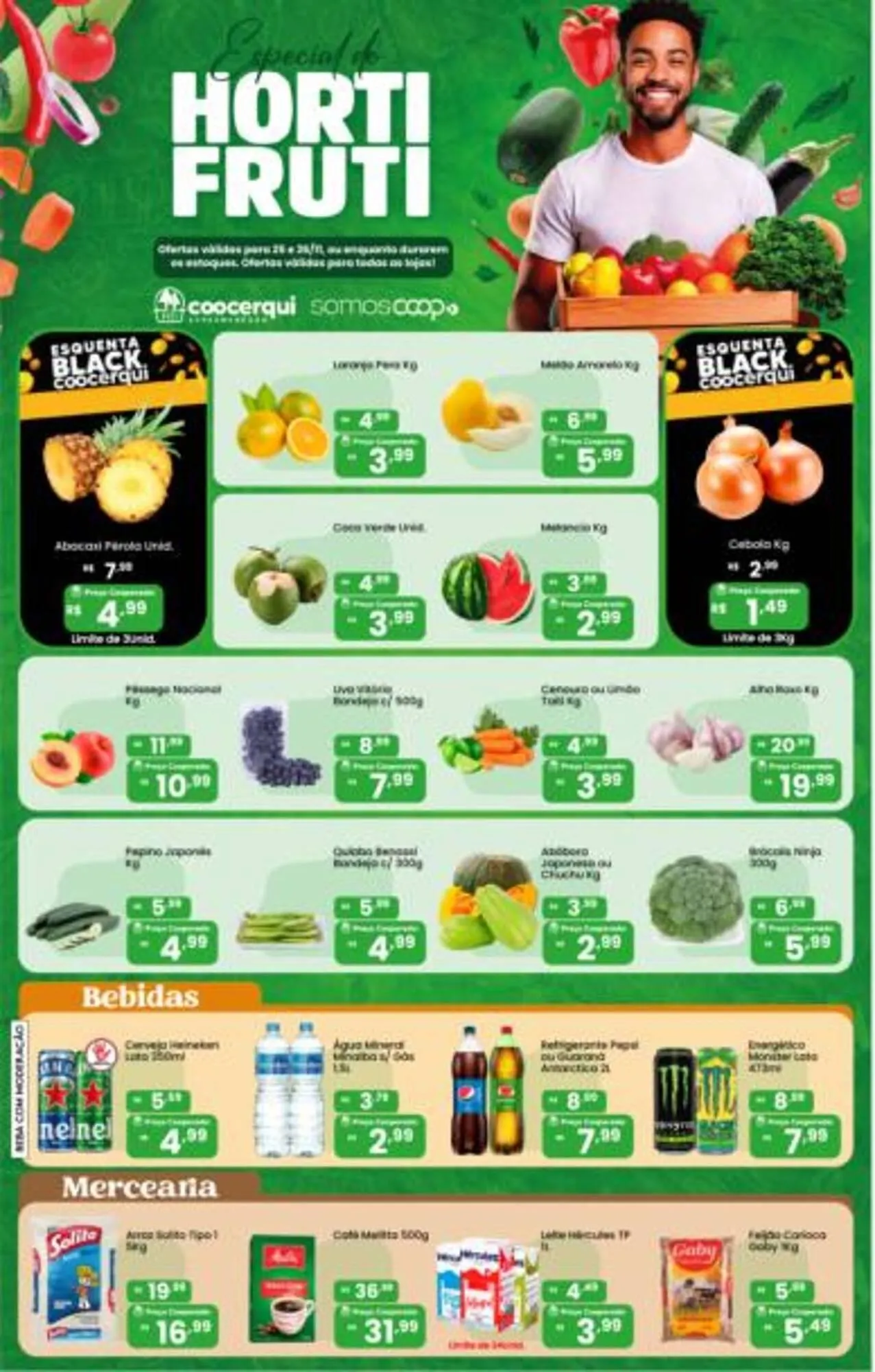 Encarte de Tabloide Coocerqui 26 de novembro até 26 de novembro 2025 - Pagina 1