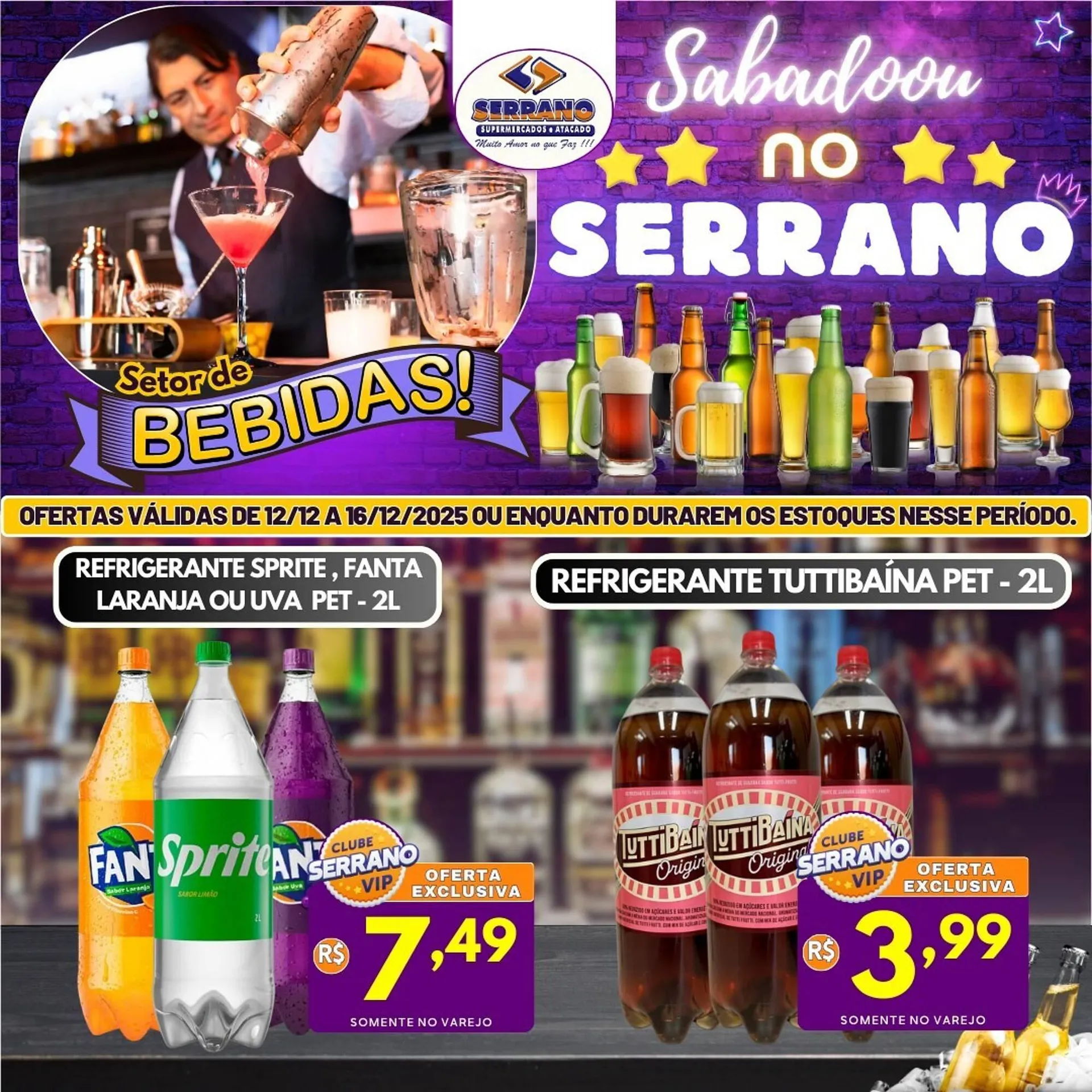 Encarte de Catálogo Serrano Supermercado 12 de dezembro até 16 de dezembro 2025 - Pagina 4