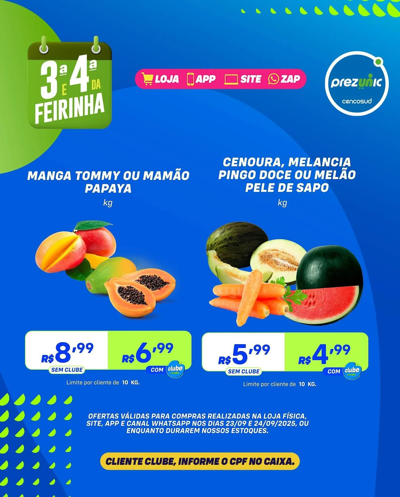 Encarte de Encarte Prezunic 22 de setembro até 23 de setembro 2025 - Pagina 2