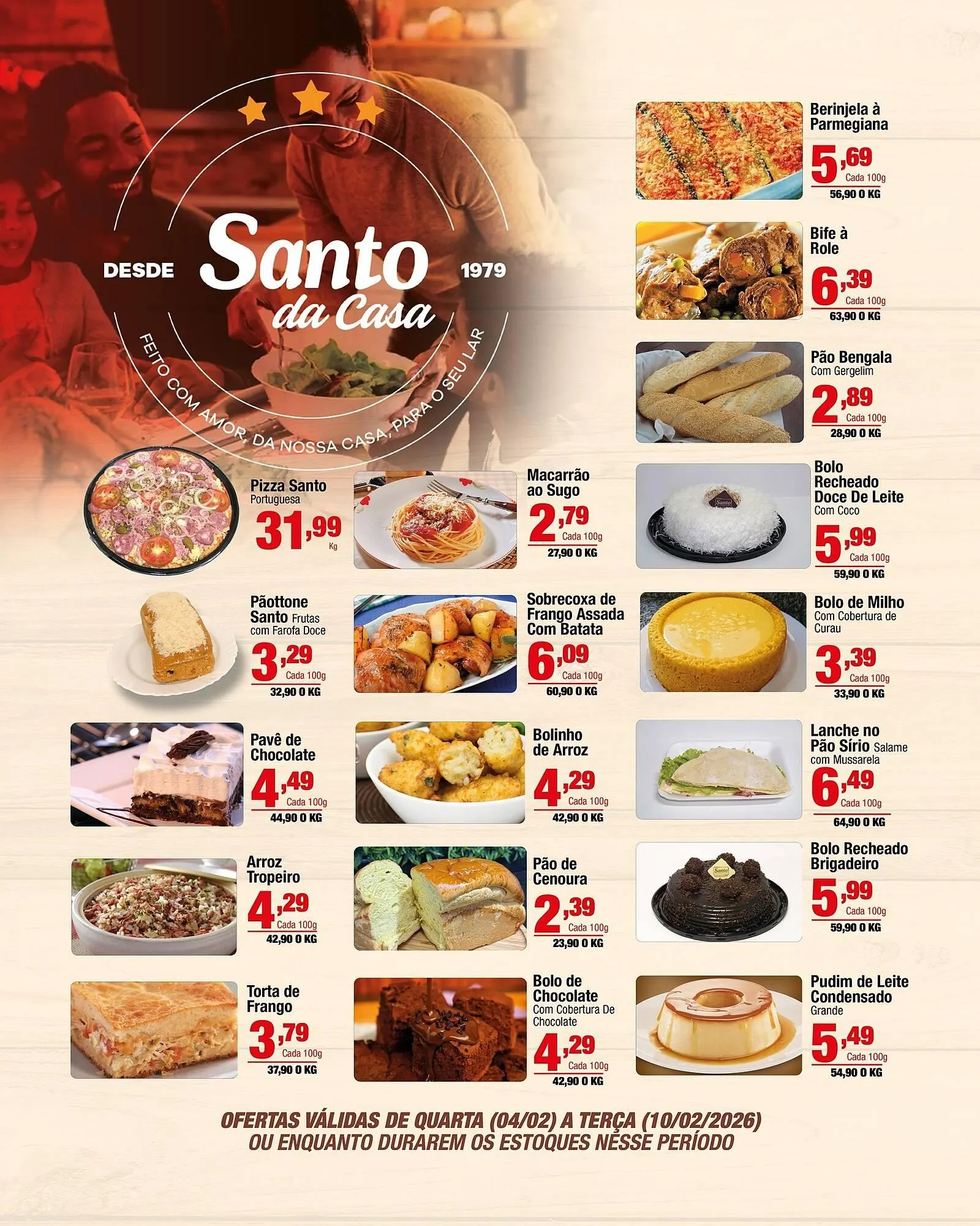 Encarte de Catálogo Santo Supermercados 4 de fevereiro até 10 de fevereiro 2026 - Pagina 5