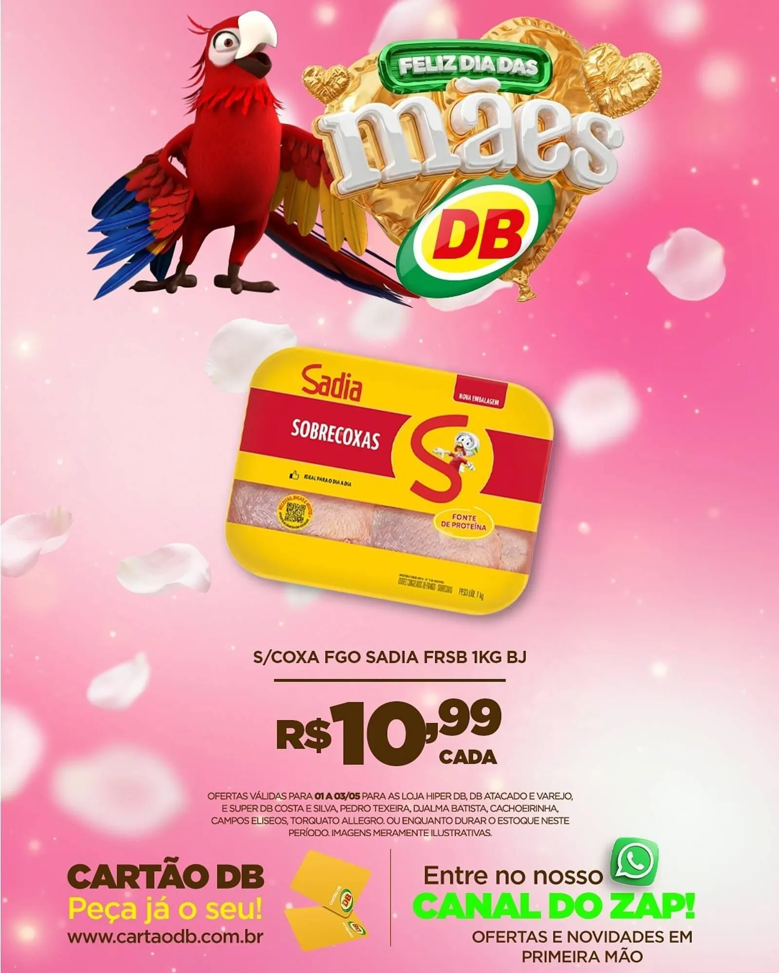 Encarte de Catálogo DB Supermercados 1 de maio até 3 de maio 2026 - Pagina 11
