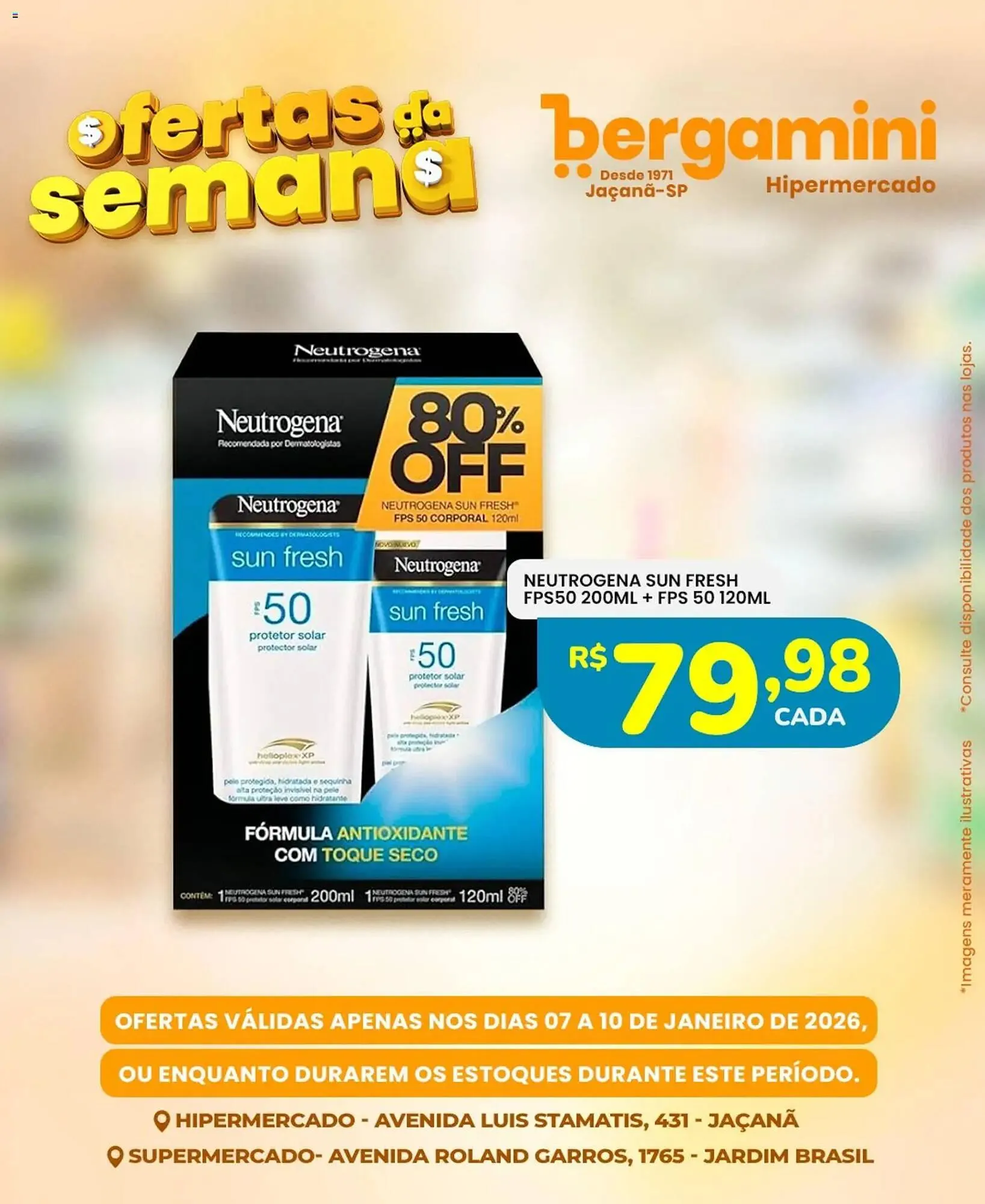 Encarte de Catálogo Supermercado Bergamini 7 de janeiro até 10 de janeiro 2026 - Pagina 19