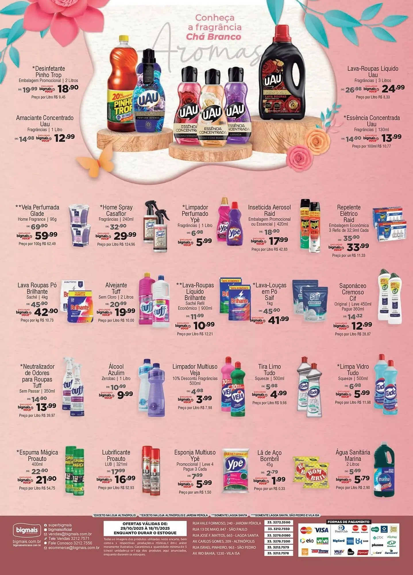 Encarte de Catálogo Big Mais Supermercados 30 de outubro até 18 de novembro 2025 - Pagina 20