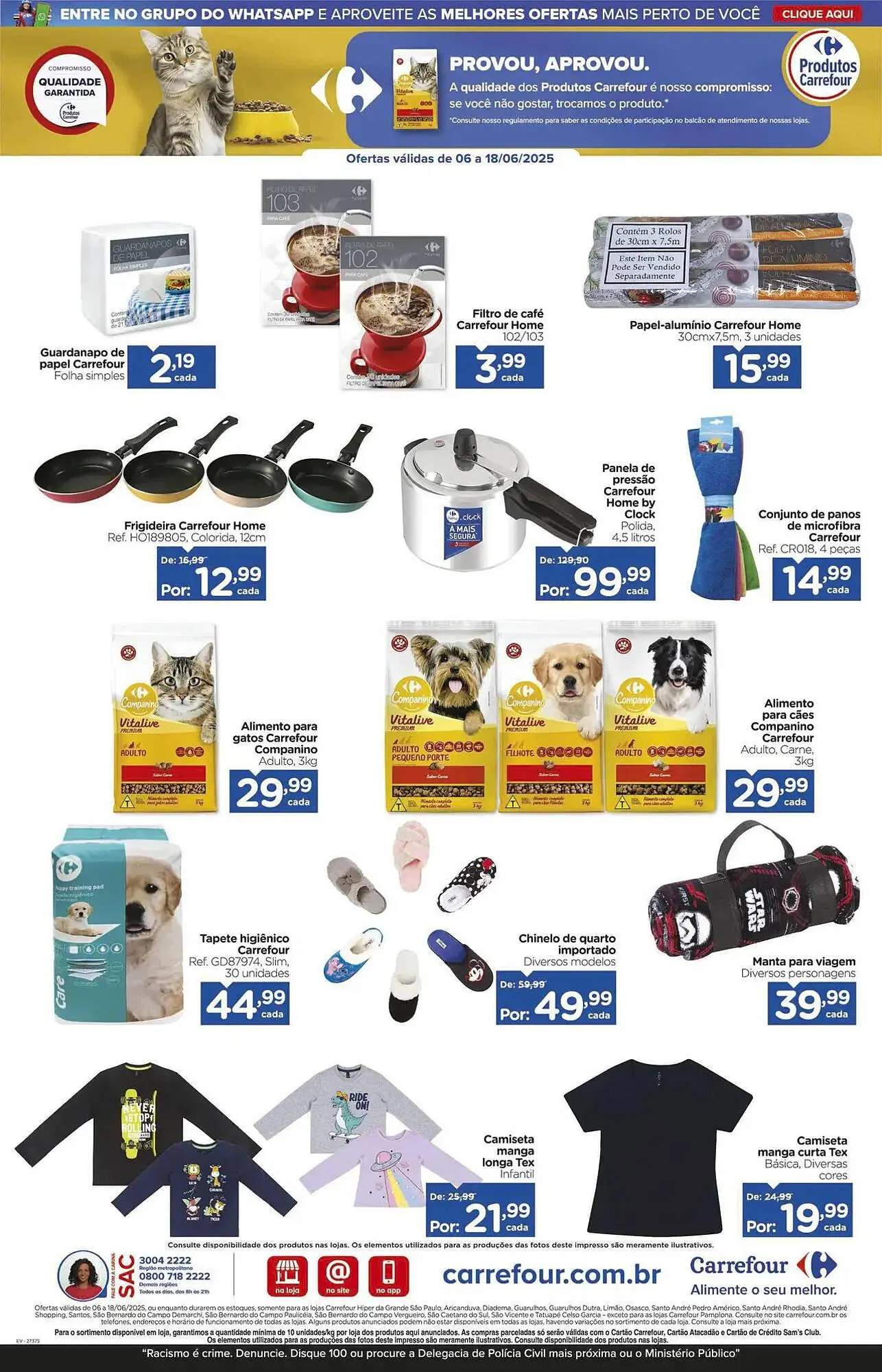 Encarte de Catálogo Carrefour 6 de junho até 18 de junho 2025 - Pagina 18