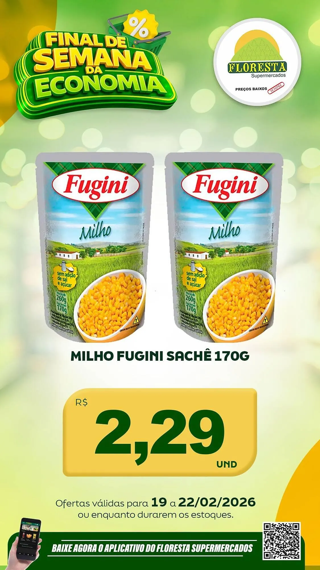 Encarte de Catálogo Floresta Supermercados 19 de fevereiro até 22 de fevereiro 2026 - Pagina 15