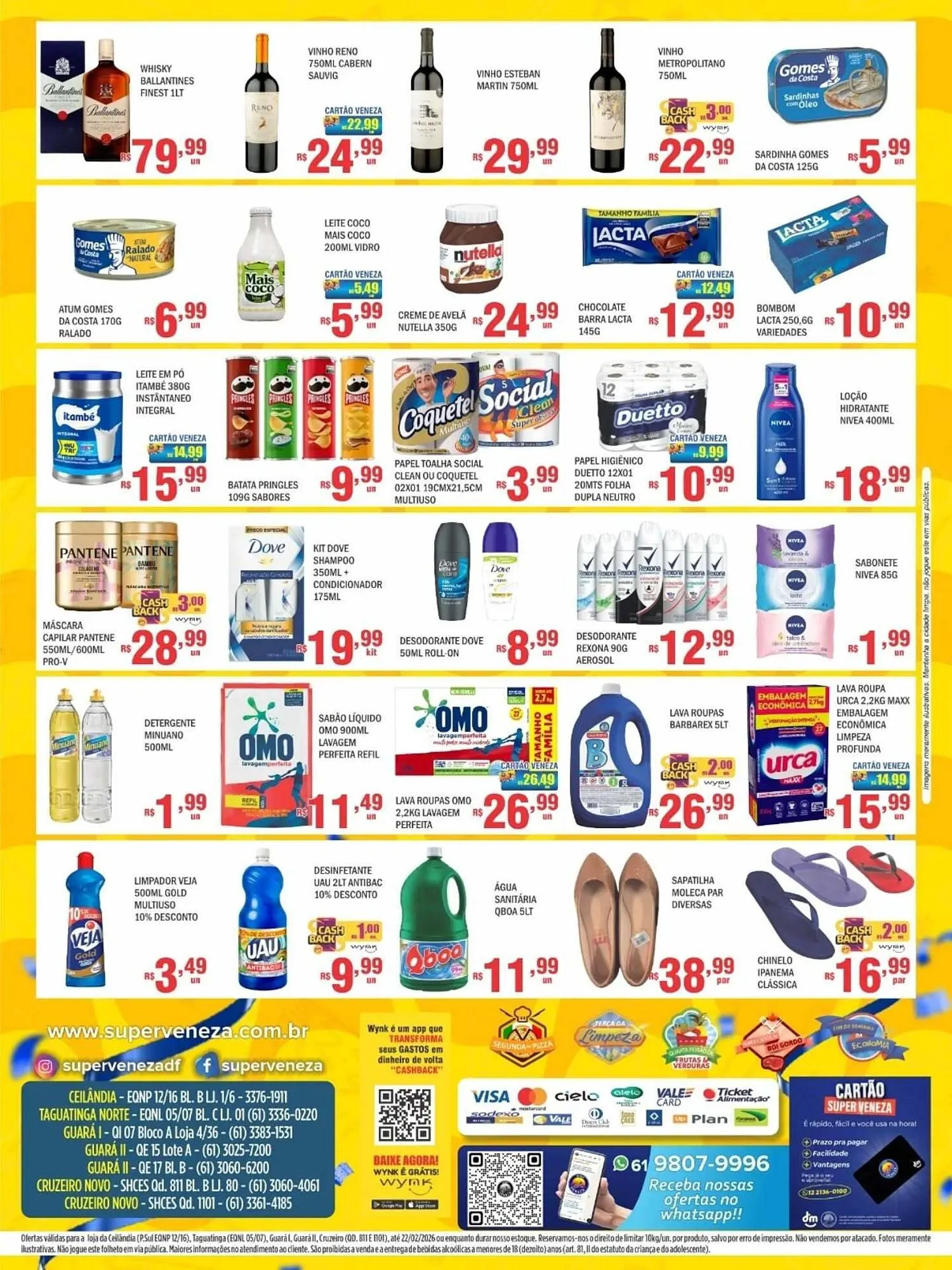 Encarte de Catálogo Super Veneza 12 de fevereiro até 22 de fevereiro 2026 - Pagina 2