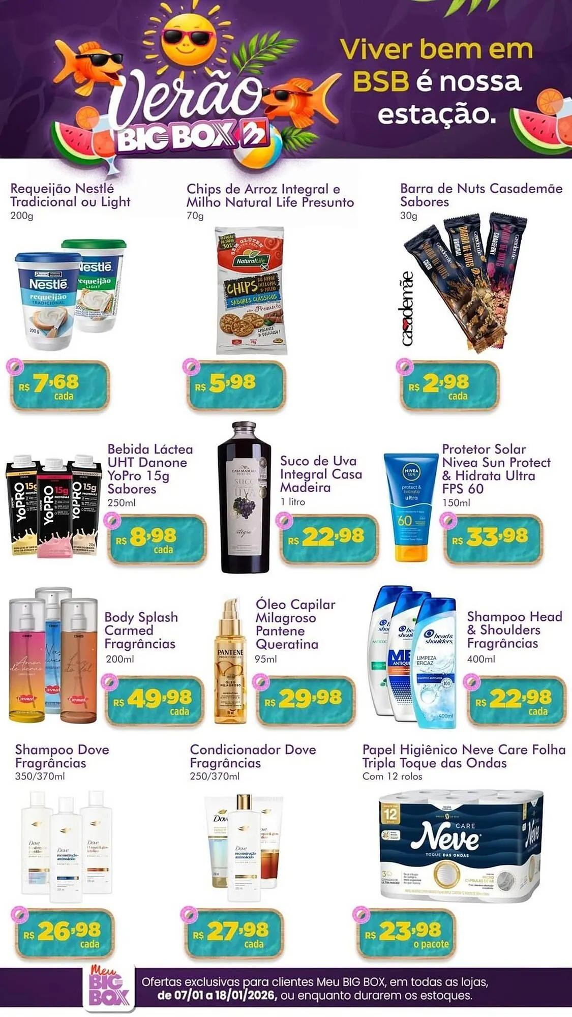 Encarte de Encarte Big Box 7 de janeiro até 18 de janeiro 2026 - Pagina 1