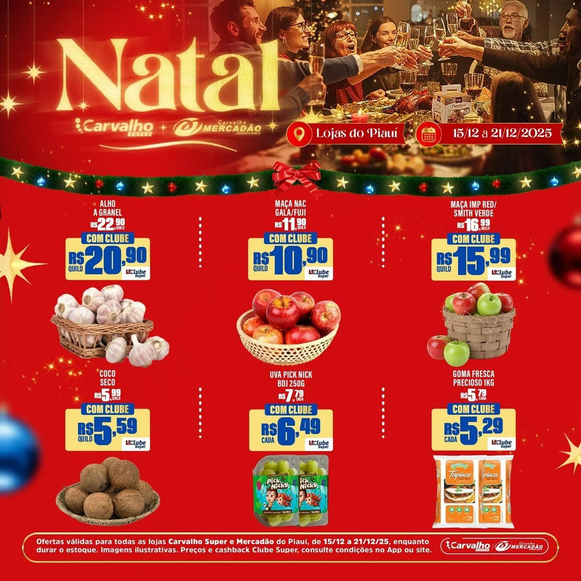 Encarte de Catálogo Carvalho Supermercado 15 de dezembro até 21 de dezembro 2025 - Pagina 4