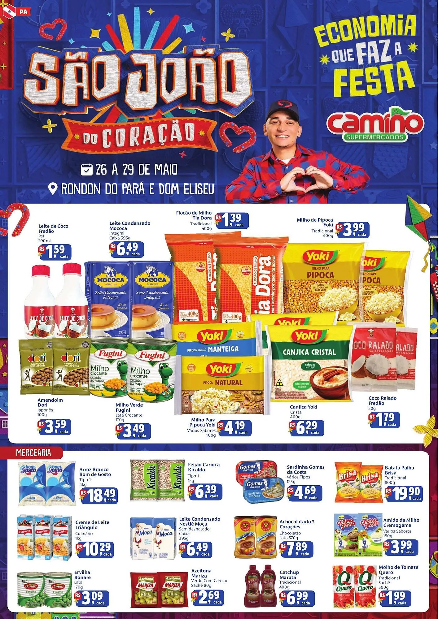 Encarte de Catálogo Camiño supermercados 26 de maio até 29 de maio 2025 - Pagina 1