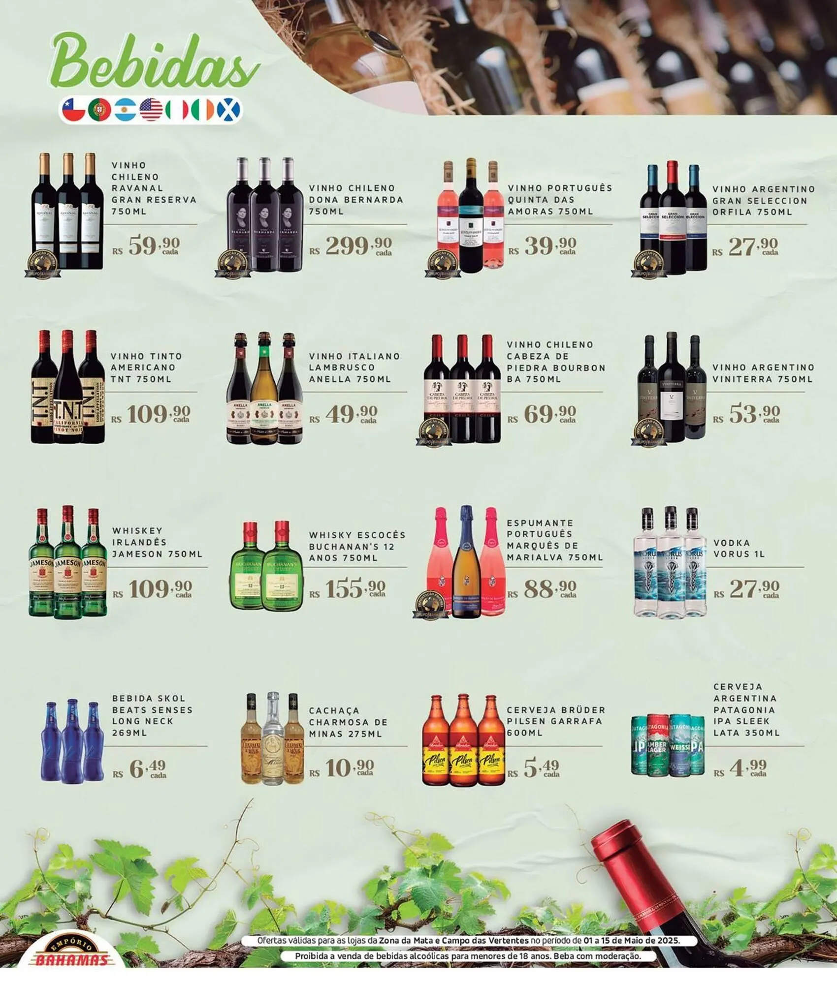 Encarte de Catálogo Empório Bahamas 4 de maio até 15 de maio 2025 - Pagina 2