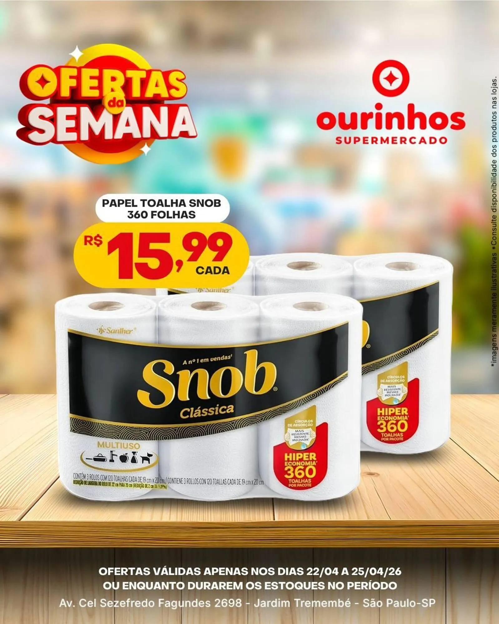 Encarte de Catálogo Ourinhos Hipermercado 22 de abril até 25 de abril 2026 - Pagina 26