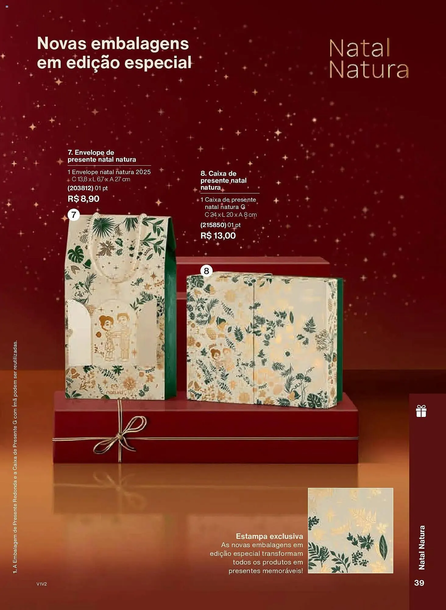 Encarte de Catálogo Natura 26 de novembro até 26 de dezembro 2025 - Pagina 39