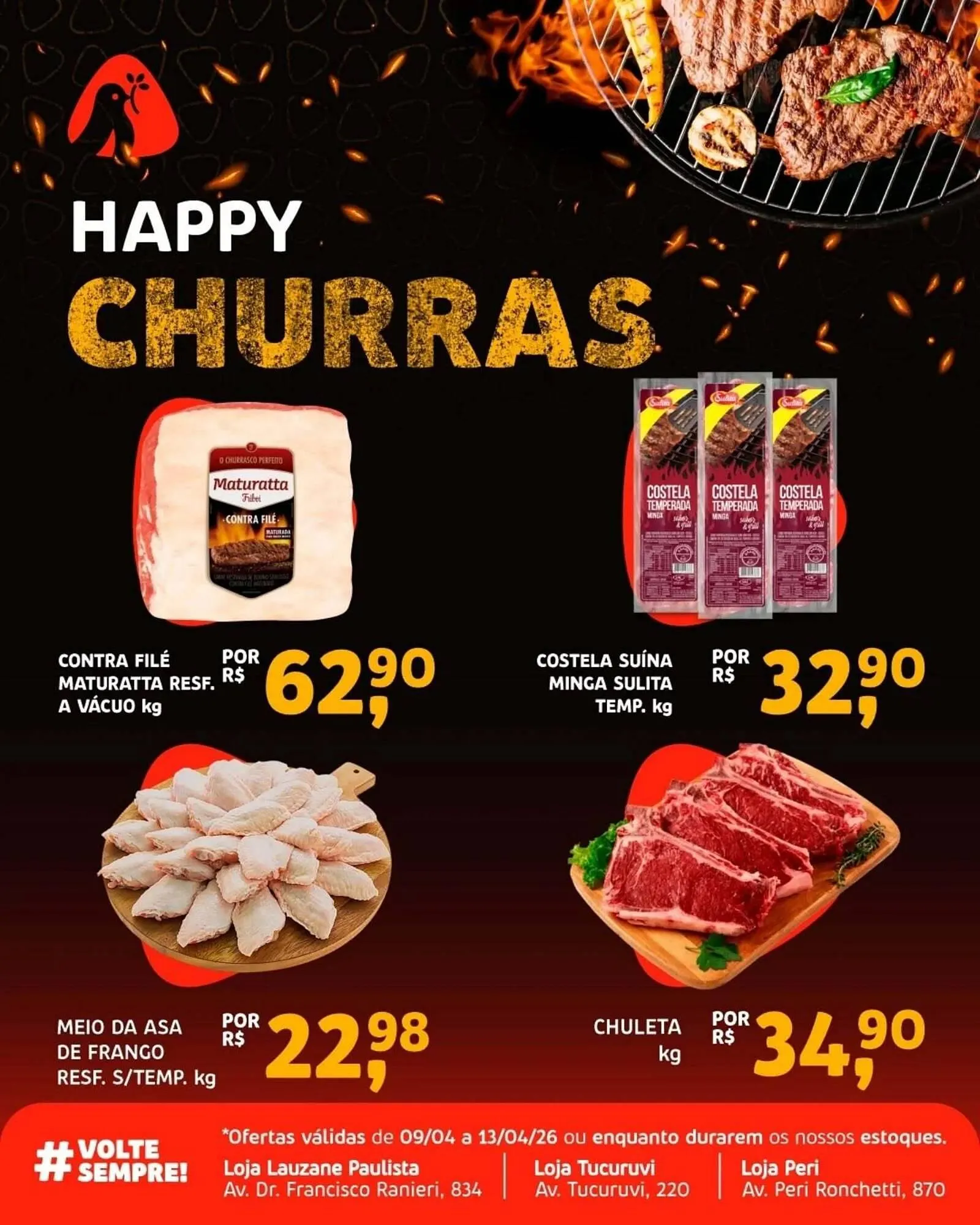 Encarte de Catálogo Trimais Supermercado 10 de abril até 13 de abril 2026 - Pagina 1