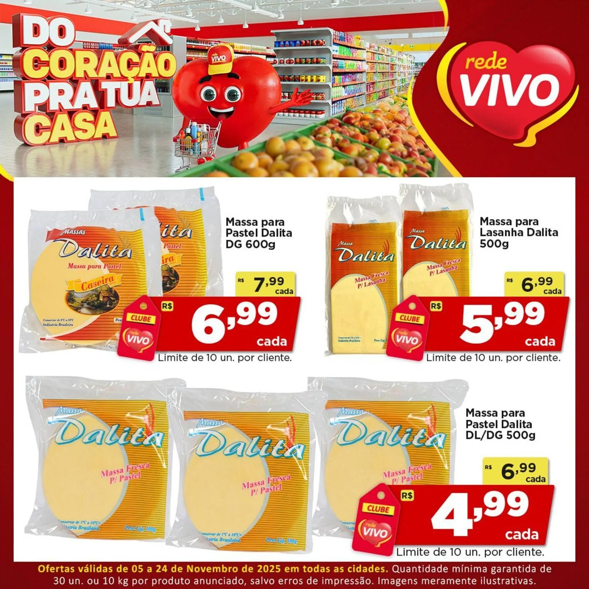 Encarte de Encarte Rede Vivo 5 de novembro até 24 de novembro 2025 - Pagina 1