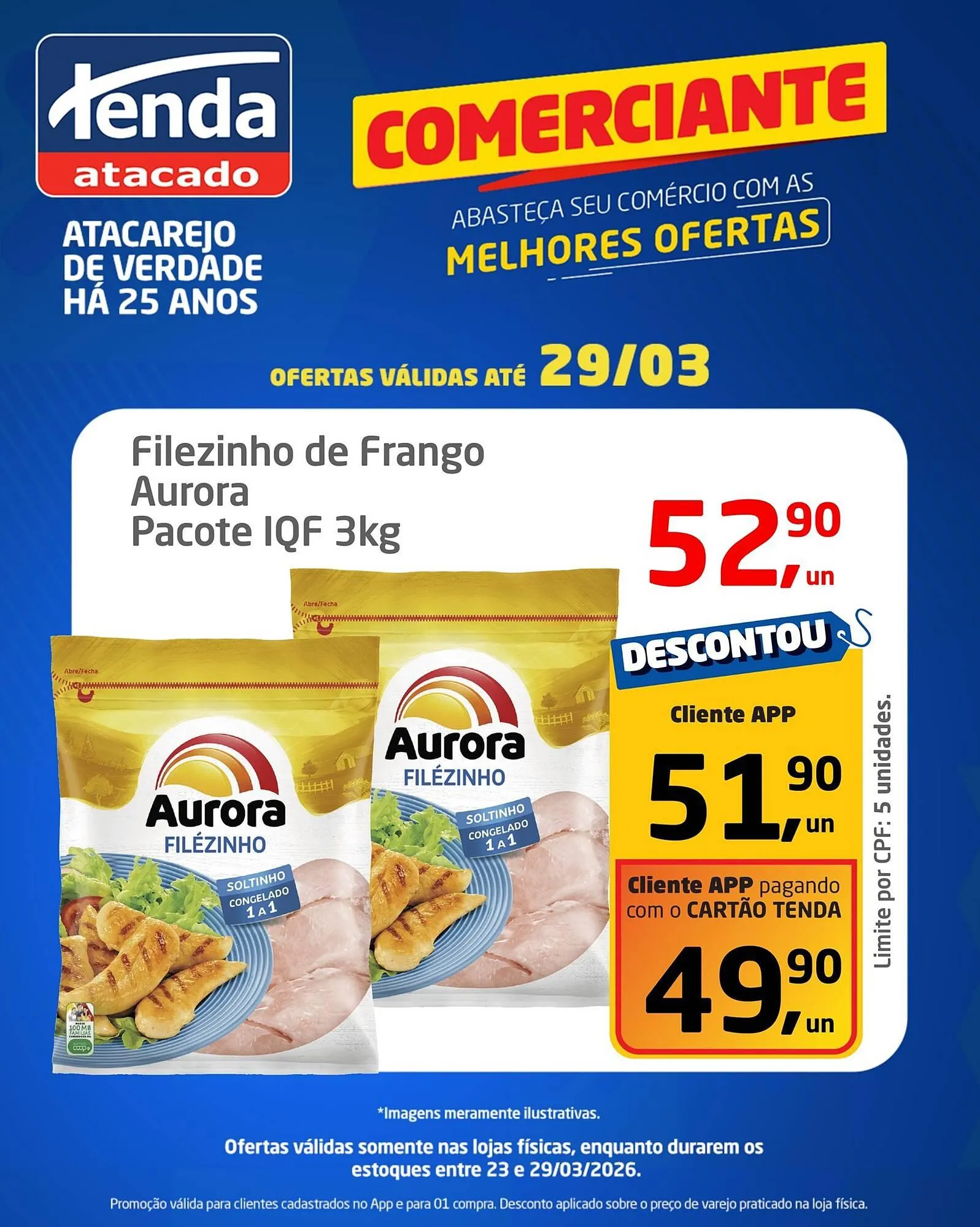 Encarte de Folheto Tenda Atacado 23 de março até 29 de março 2026 - Pagina 3