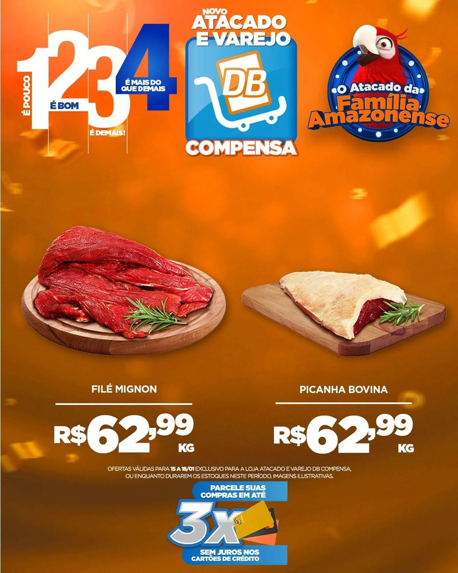 Encarte de Catálogo DB Supermercados 15 de janeiro até 18 de janeiro 2026 - Pagina 8