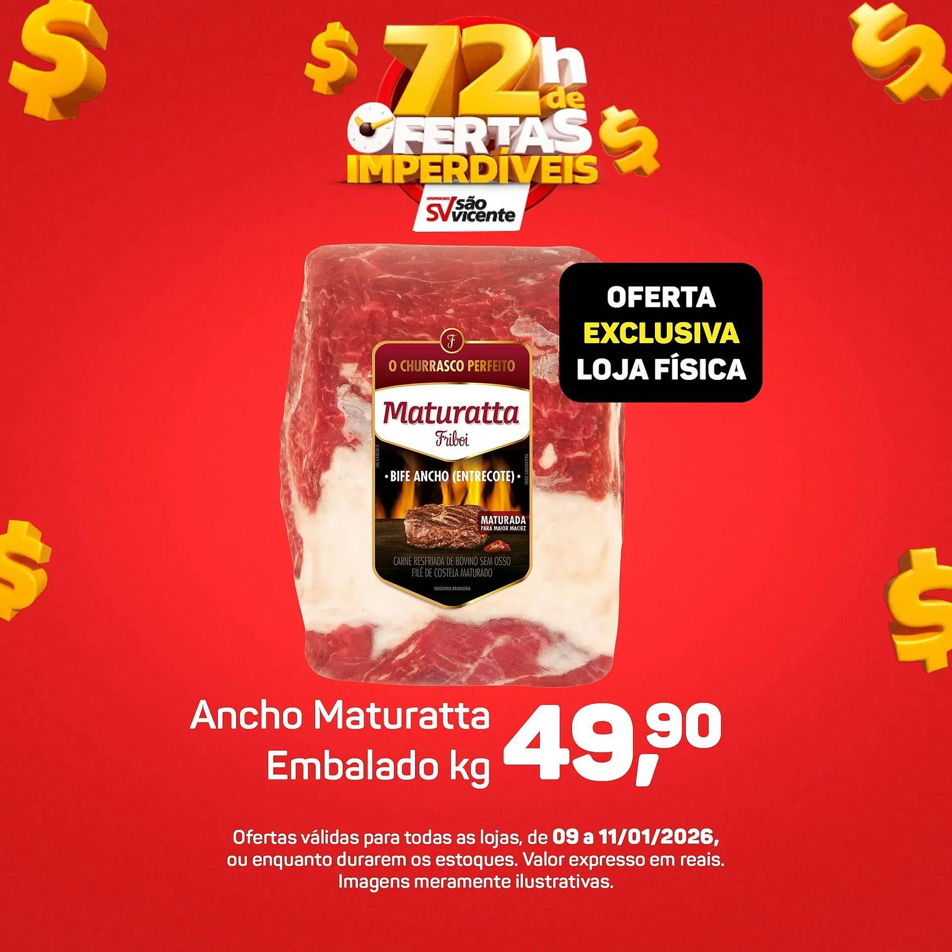 Encarte de Catálogo Supermercados São Vicente 9 de janeiro até 11 de janeiro 2026 - Pagina 5