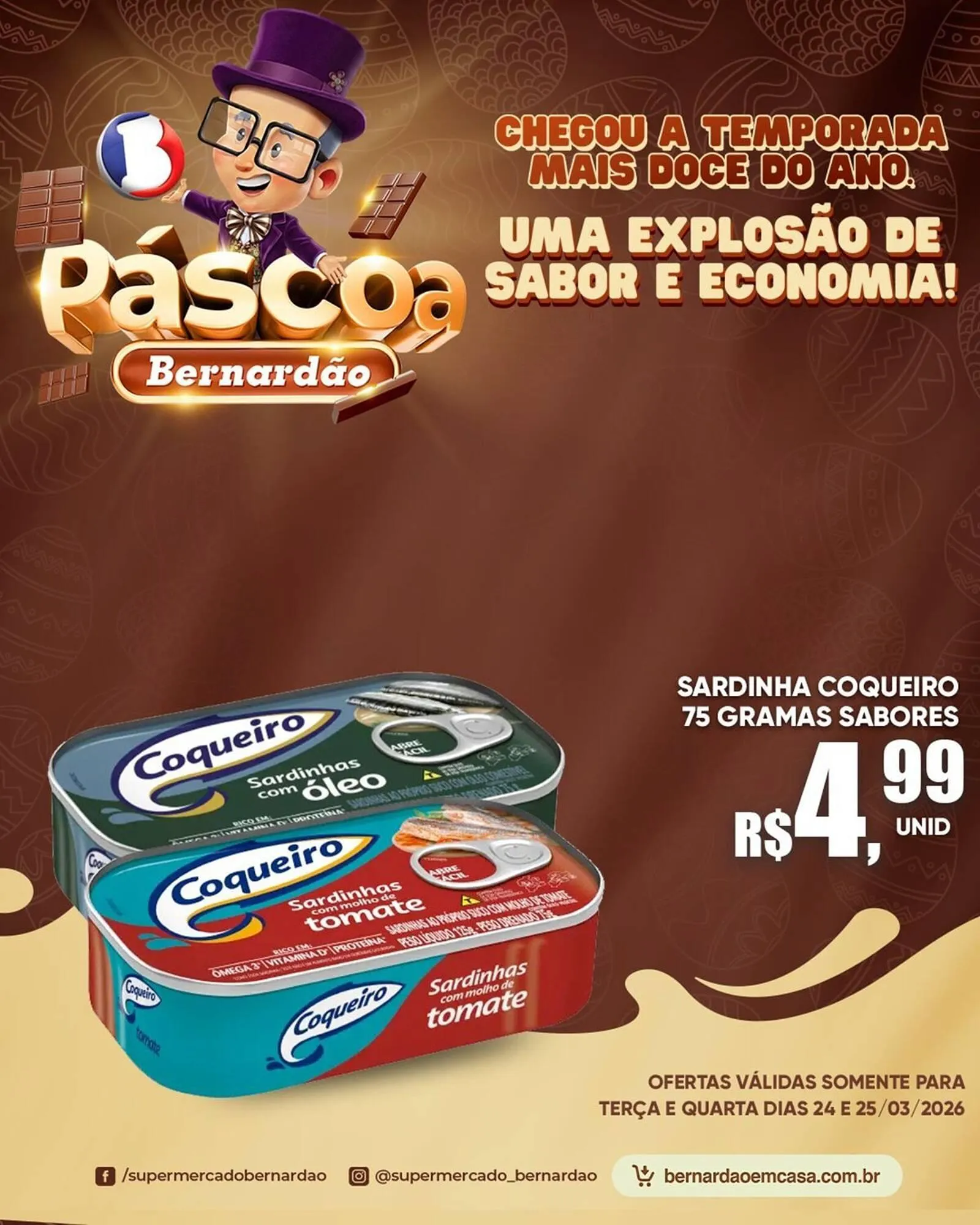 Encarte de Catálogo Supermercado Bernardão 24 de março até 25 de março 2026 - Pagina 6