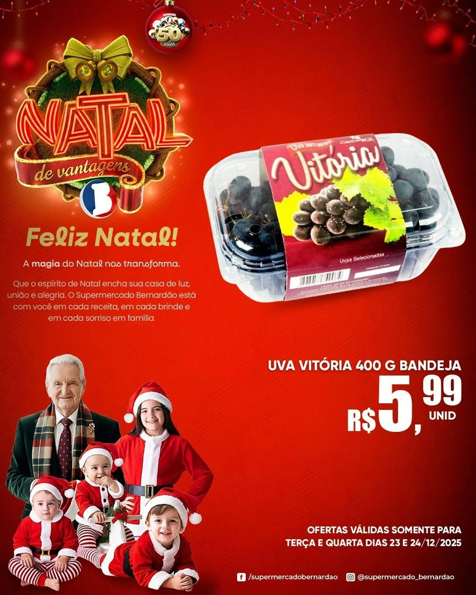 Encarte de Catálogo Supermercado Bernardão 23 de dezembro até 24 de dezembro 2025 - Pagina 3