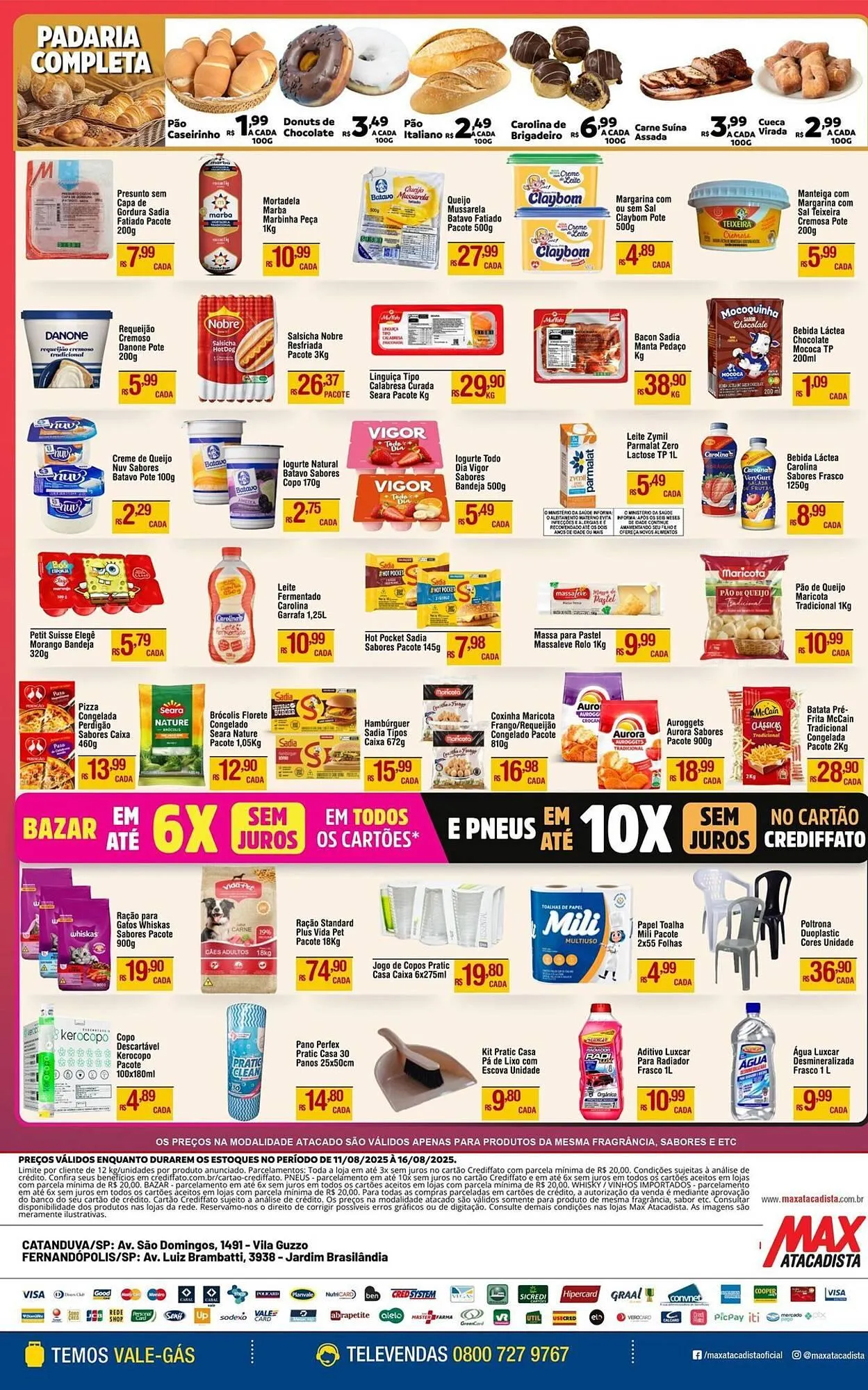 Encarte de Catálogo Max Atacadista 11 de agosto até 16 de agosto 2025 - Pagina 4