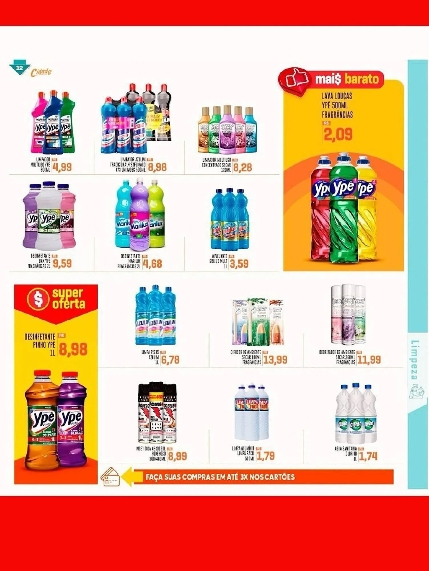 Encarte de Catálogo Cidade Supermercados 30 de junho até 6 de julho 2025 - Pagina 4