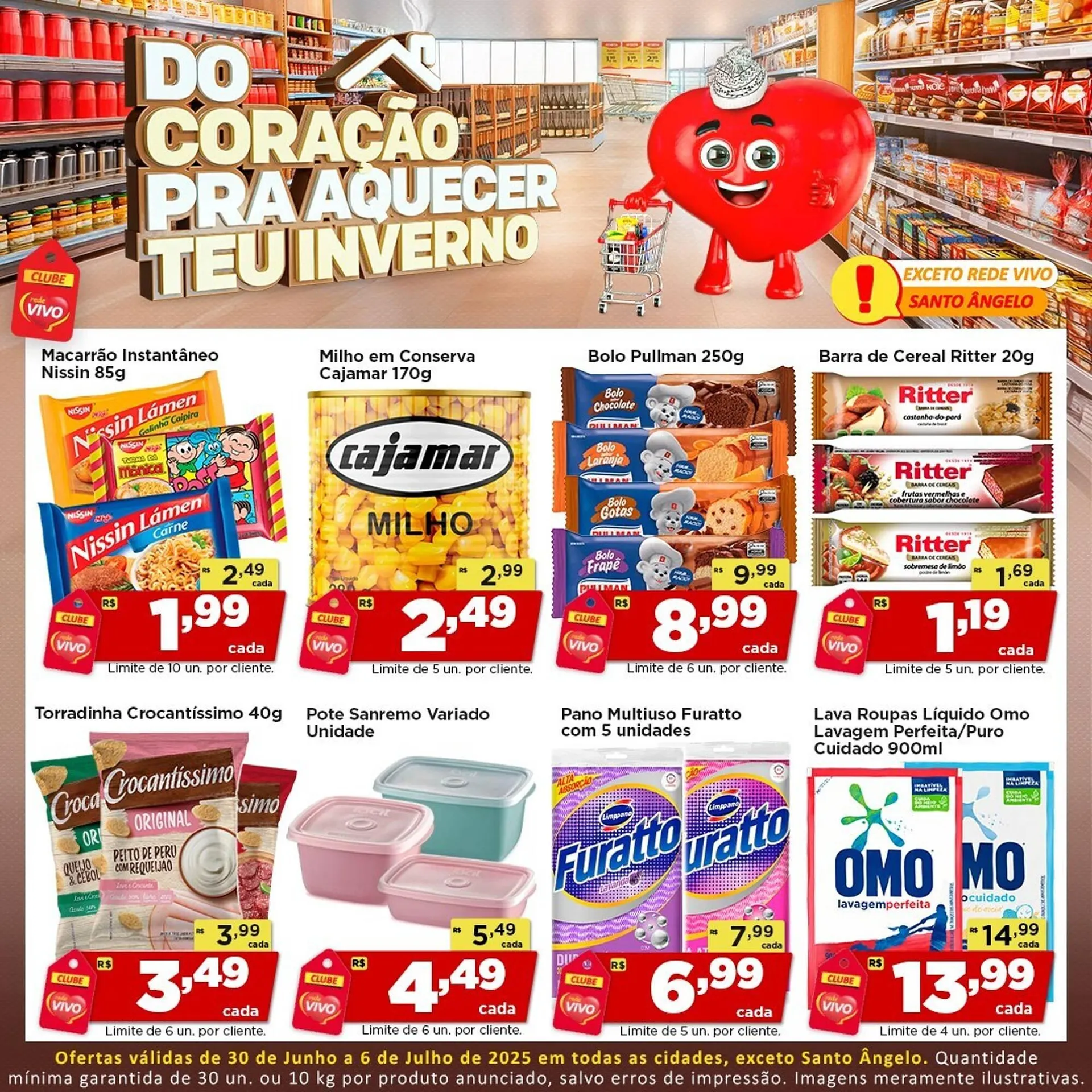 Encarte de Catálogo Rede Vivo 30 de junho até 6 de julho 2025 - Pagina 2