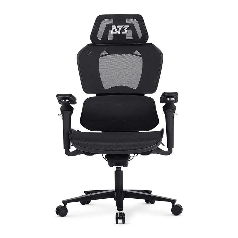 Cadeira Gamer DT3 Chrono, Preto e Dourada, 14180-4