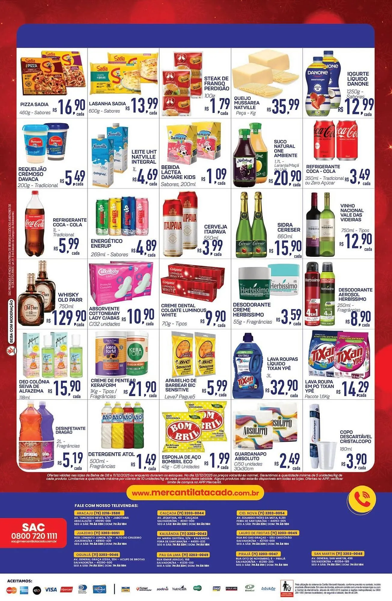 Encarte de Folheto Mercantil Rodrigues 9 de dezembro até 11 de dezembro 2025 - Pagina 2