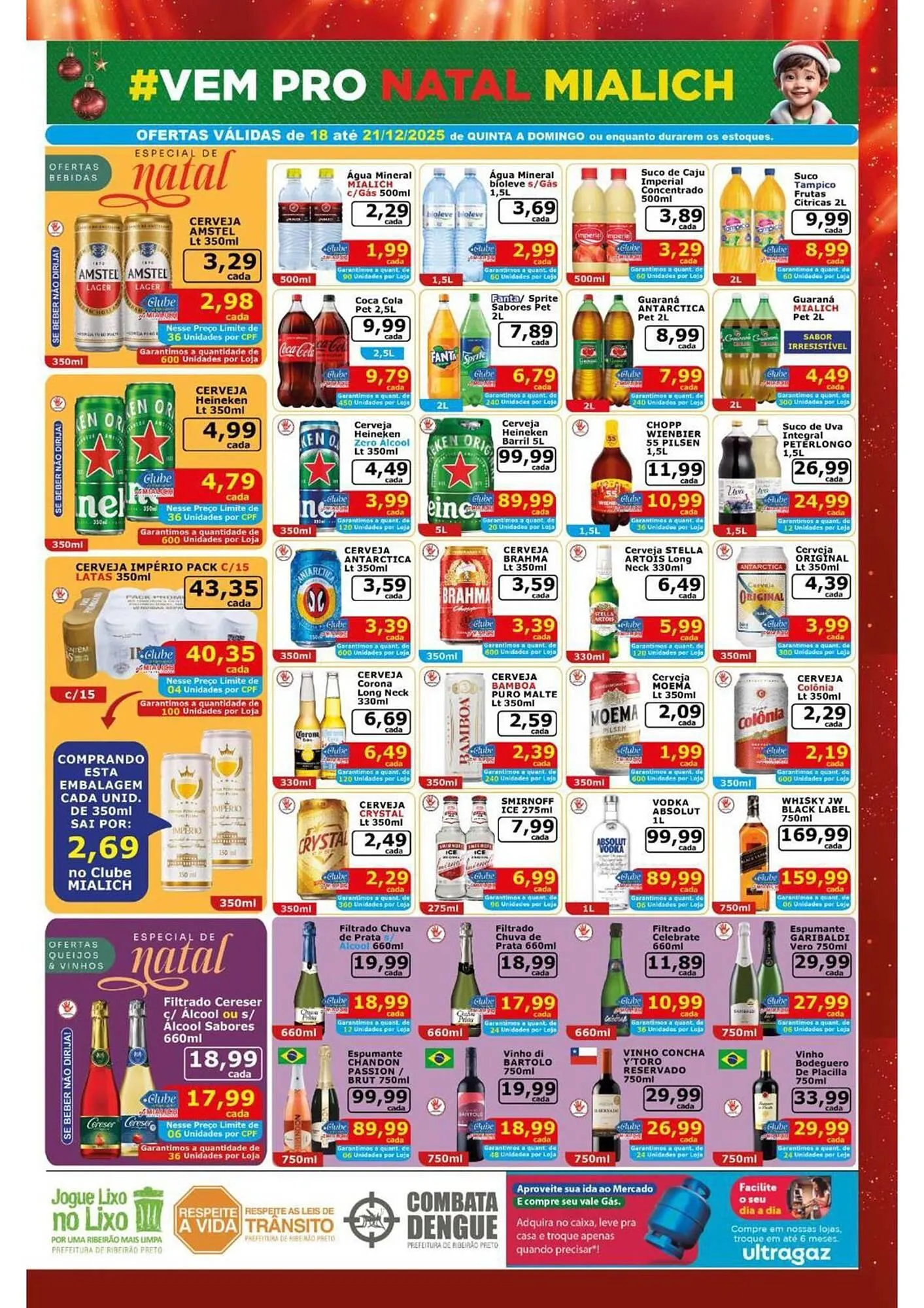 Encarte de Catálogo Mialich Supermercados 18 de dezembro até 21 de dezembro 2025 - Pagina 3