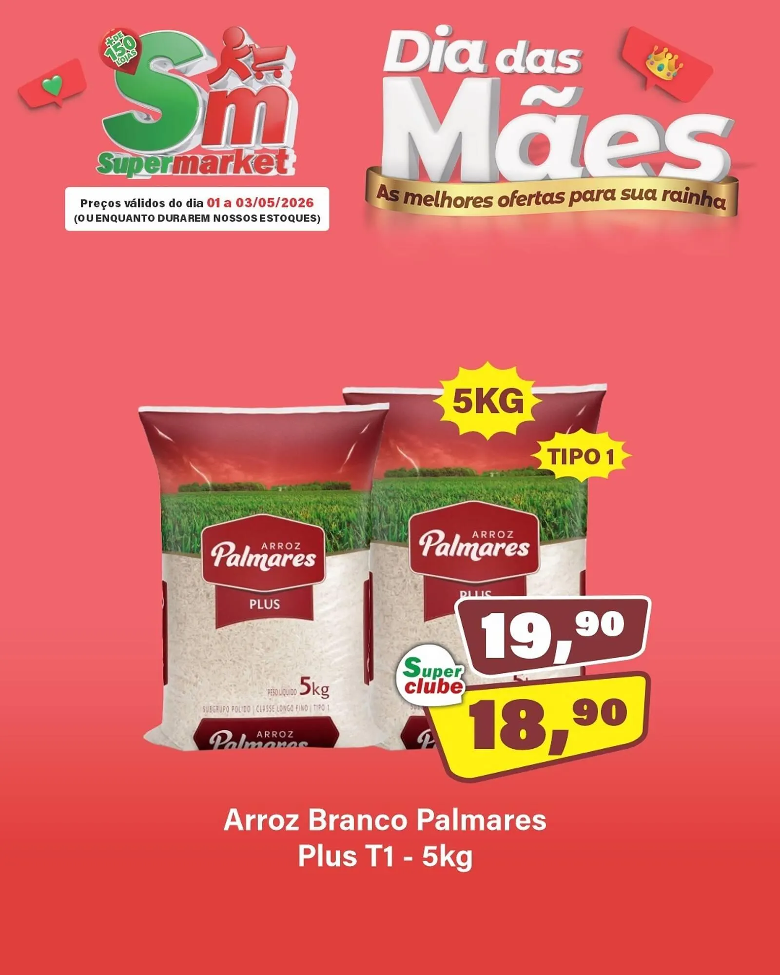 Encarte de Catálogo Floresta Supermercados 1 de maio até 3 de maio 2026 - Pagina 1