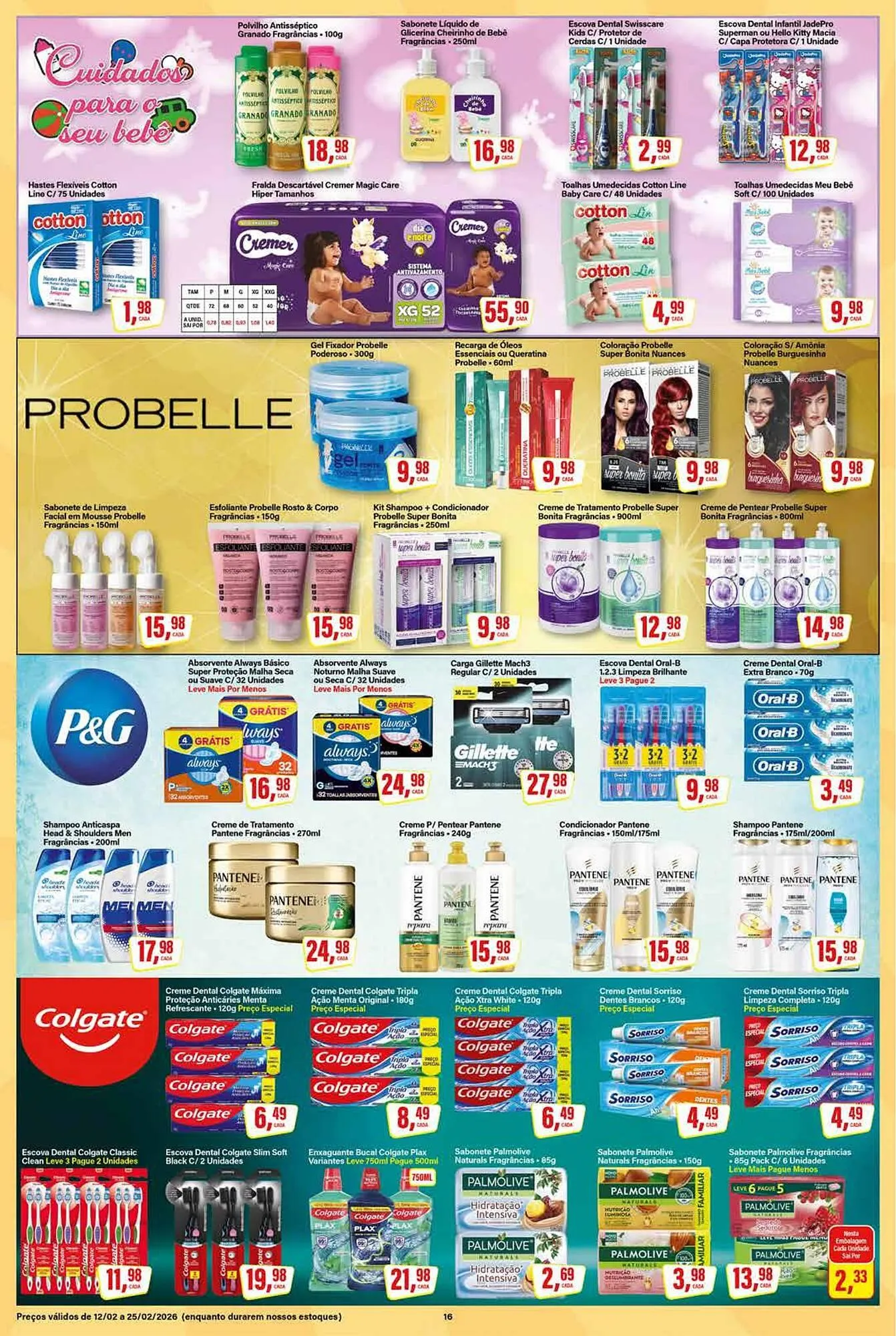 Encarte de Encarte Rede Supermarket 12 de fevereiro até 25 de fevereiro 2026 - Pagina 16