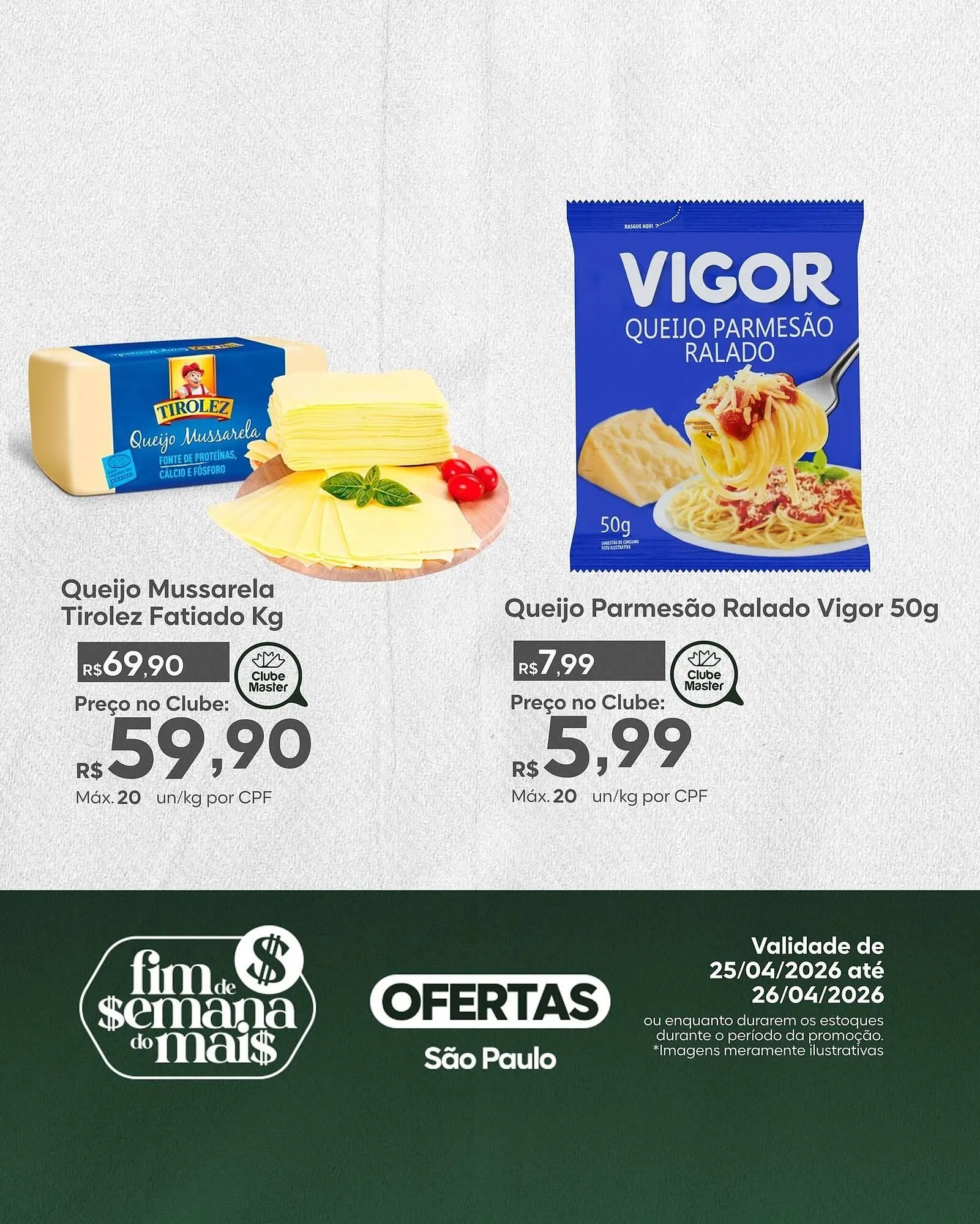 Encarte de Folheto Master Supermercados 25 de abril até 26 de abril 2026 - Pagina 3