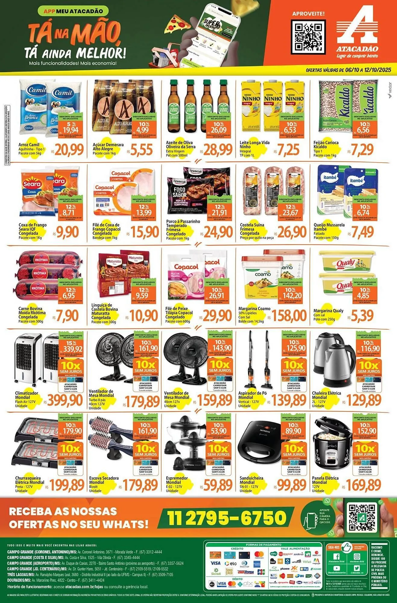 Encarte de Folheto Atacadão 6 de outubro até 12 de outubro 2025 - Pagina 3
